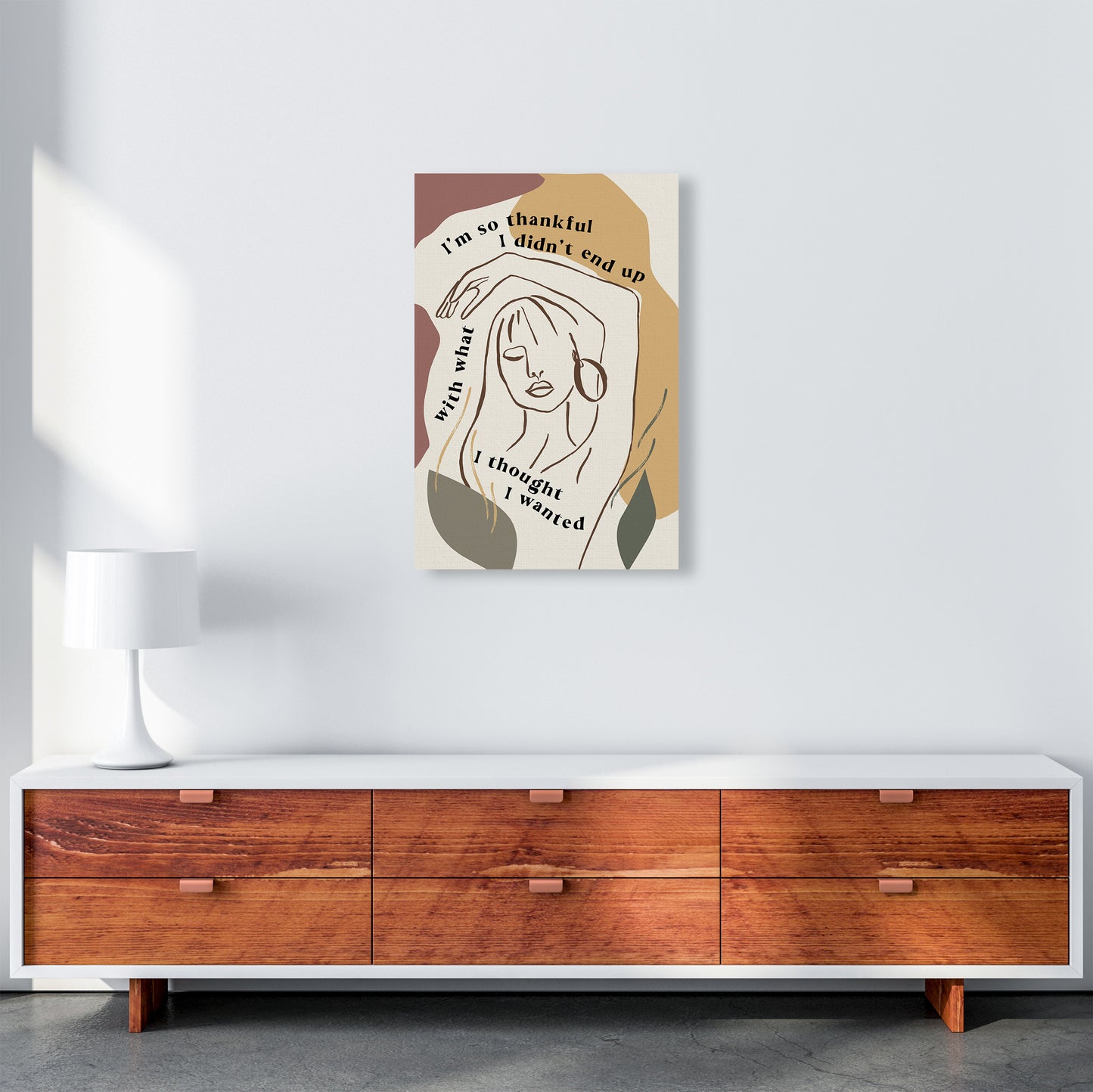 Im So Thankful I Didnt End Up By Planeta444 A2 Canvas