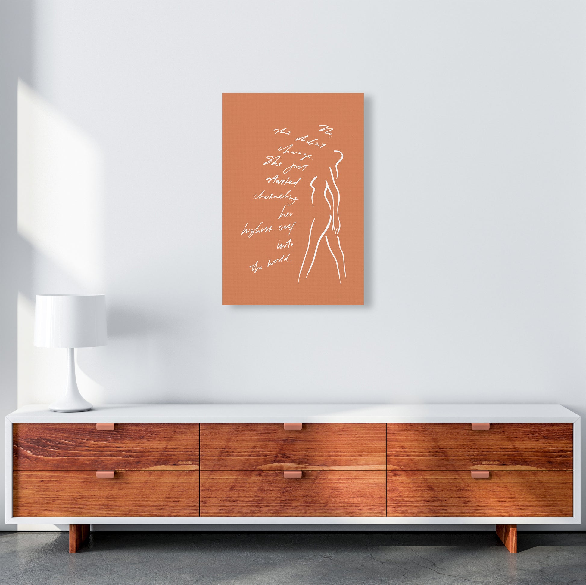 No She Didnt Change Sketch By Planeta444 A2 Canvas