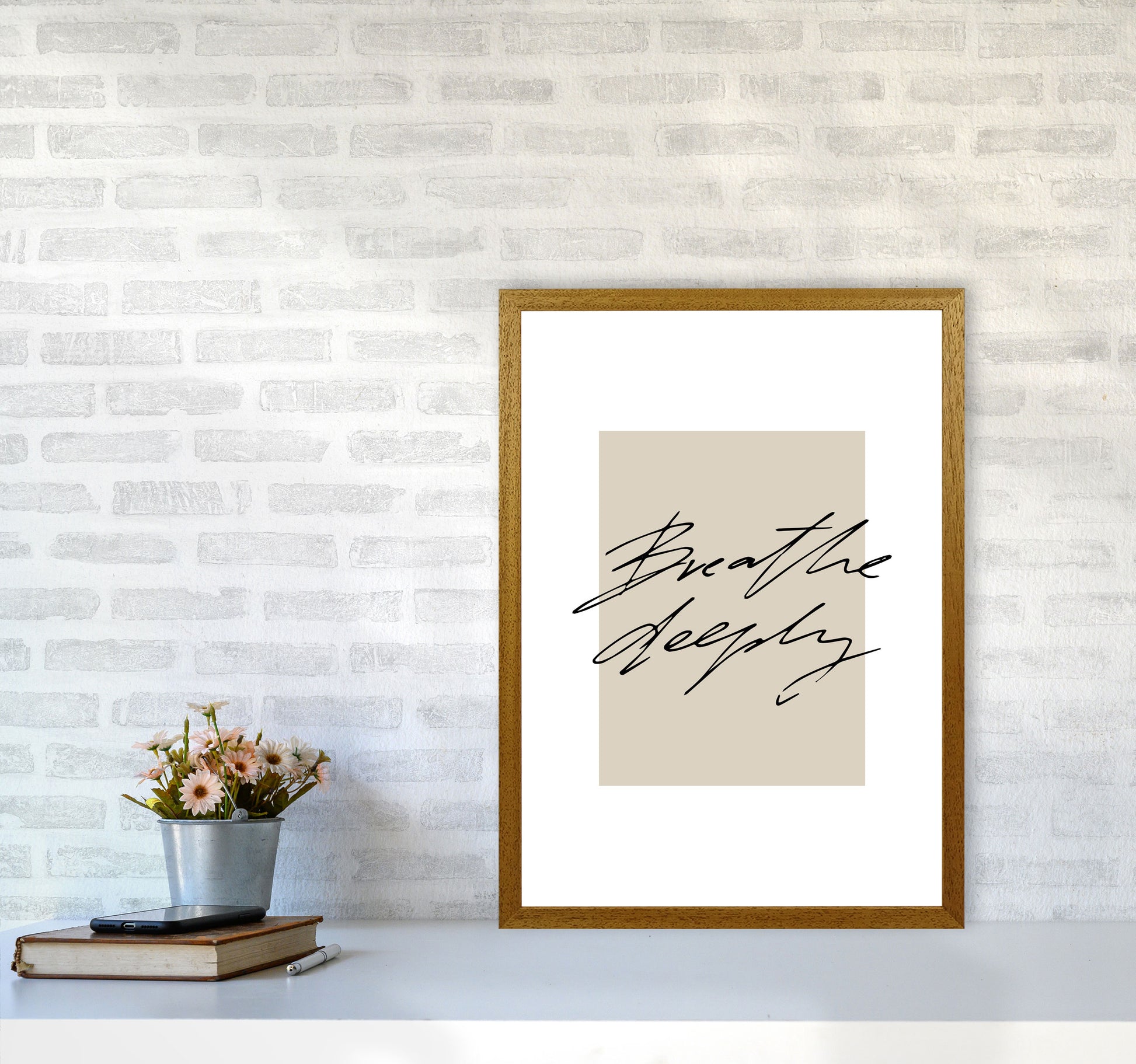 Breathe Deeply By Planeta444 A2 Print Only