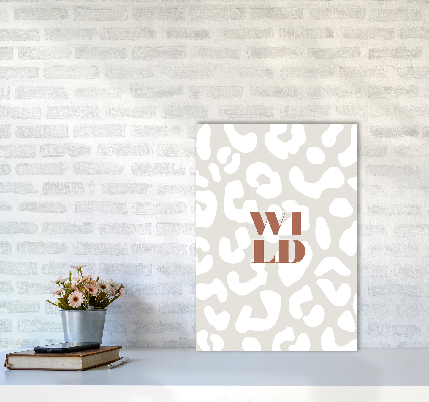 Wild Cavern Clay2 By Planeta444 A2 Black Frame
