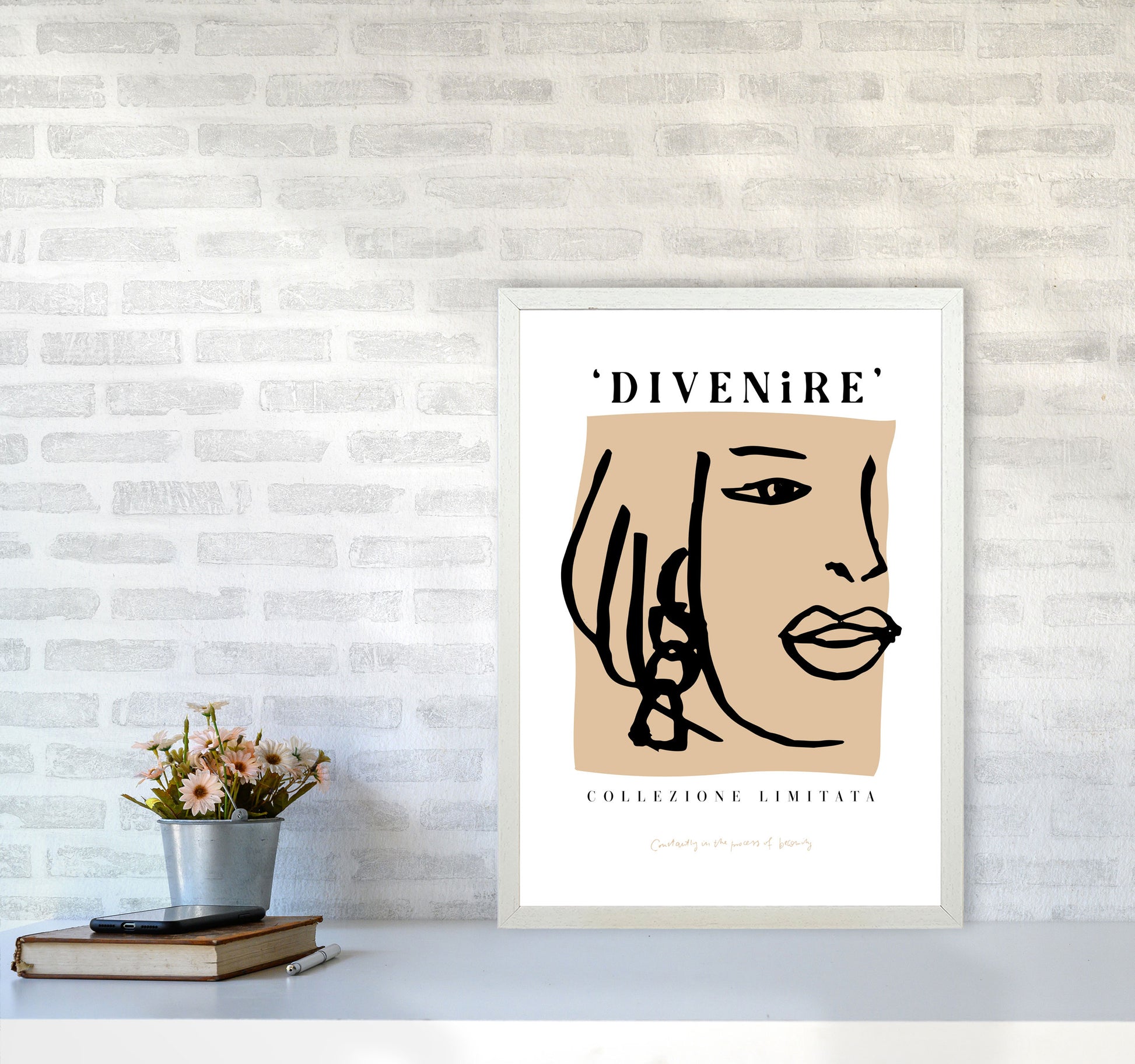 Divenire1 Viso By Planeta444 A2 Oak Frame