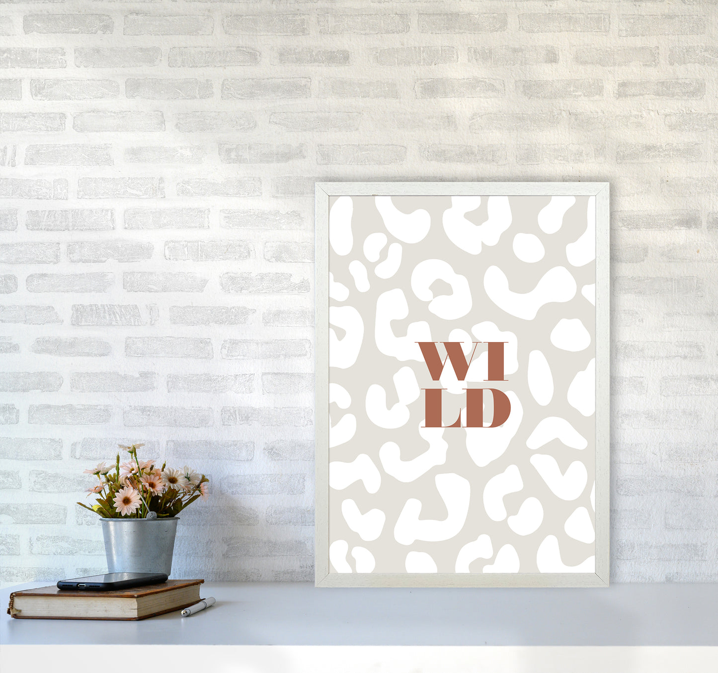 Wild Cavern Clay2 By Planeta444 A2 Oak Frame