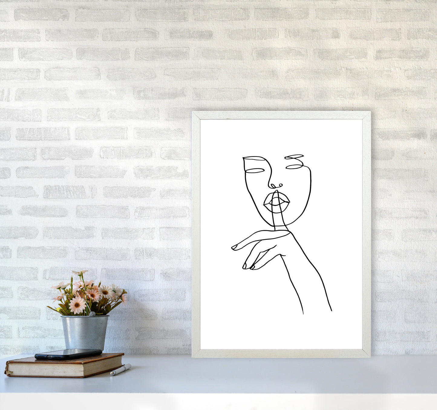 Shhh2 By Planeta444 A2 Oak Frame