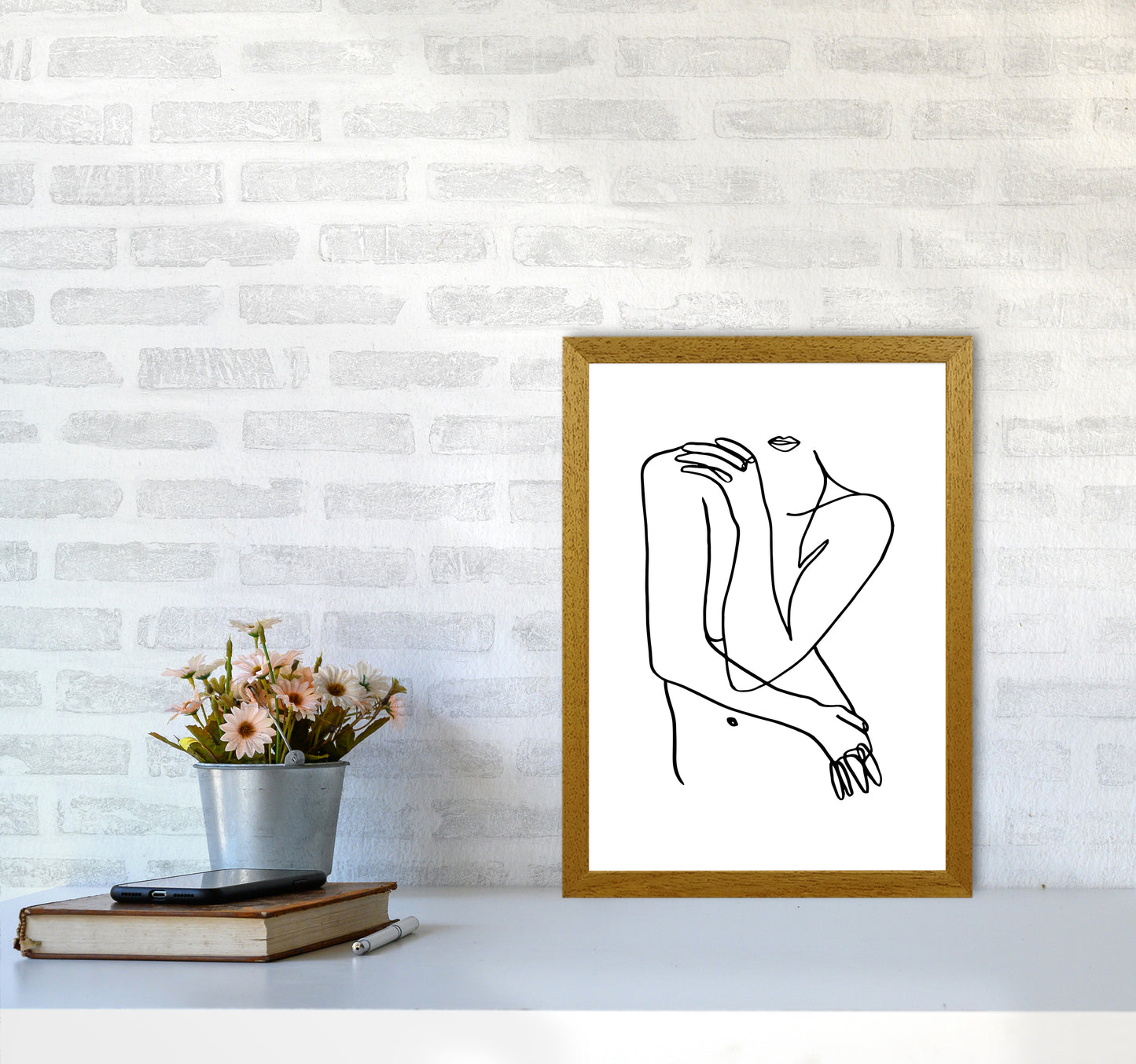 Hiding Front Pose By Planeta444 A3 Print Only