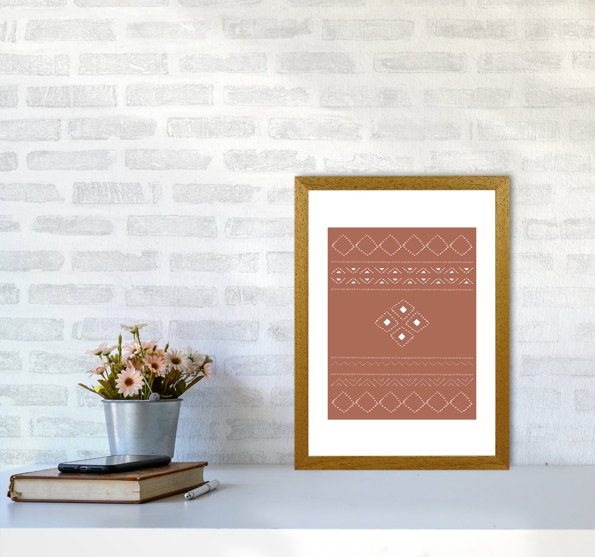 Ethno Clay By Planeta444 A3 Print Only