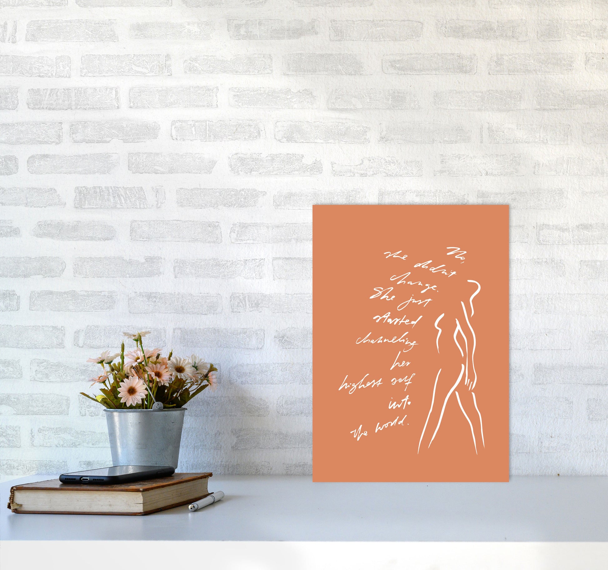 No She Didnt Change Sketch By Planeta444 A3 Black Frame