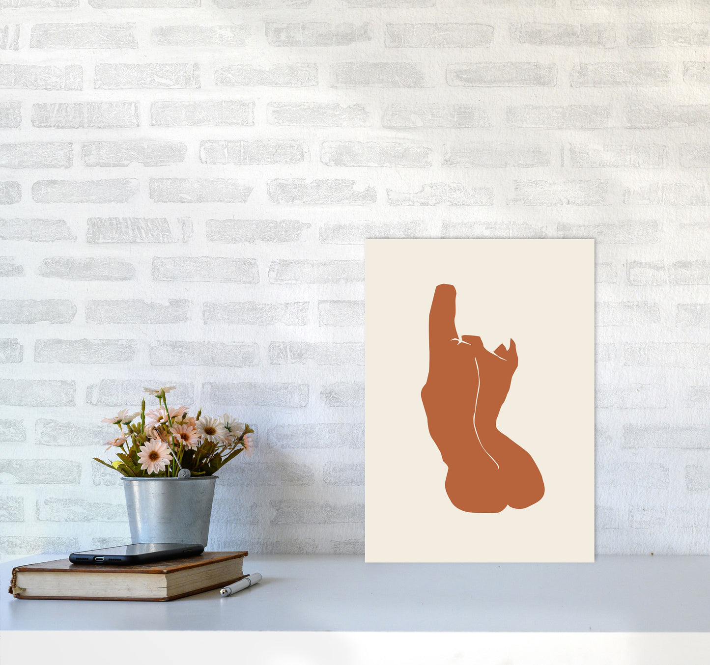 Matisse Statue By Planeta444 A3 Black Frame