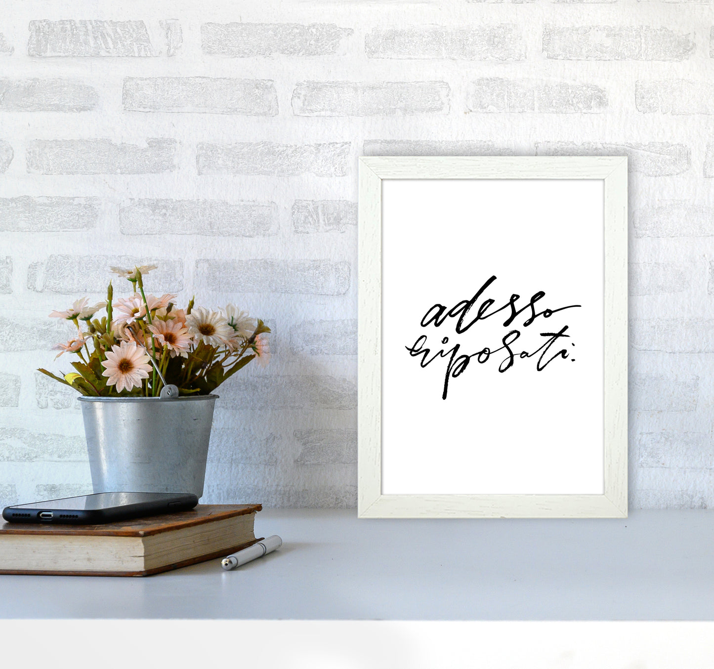 Adesso Riposati By Planeta444 A4 Oak Frame