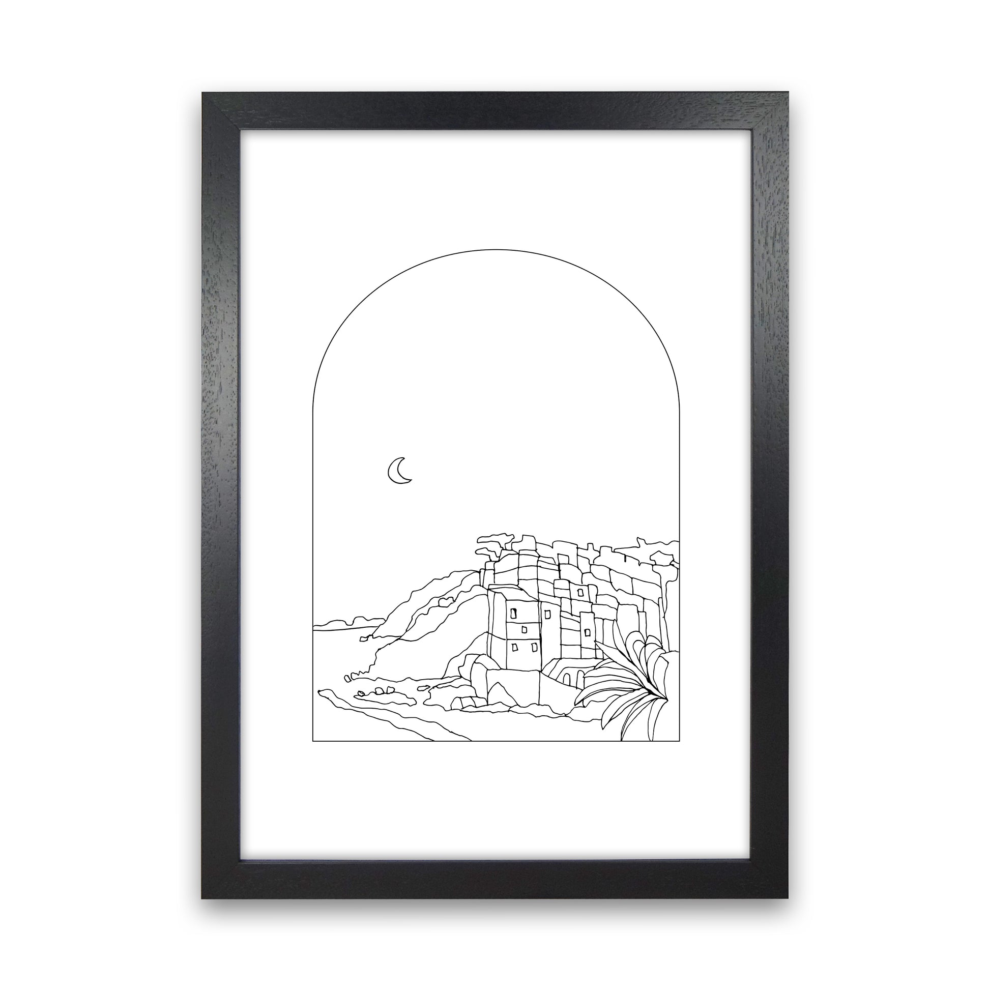 Cinque Terre By Planeta444 Black Grain