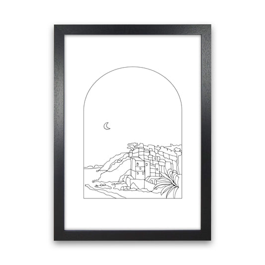 Cinque Terre By Planeta444 Black Grain