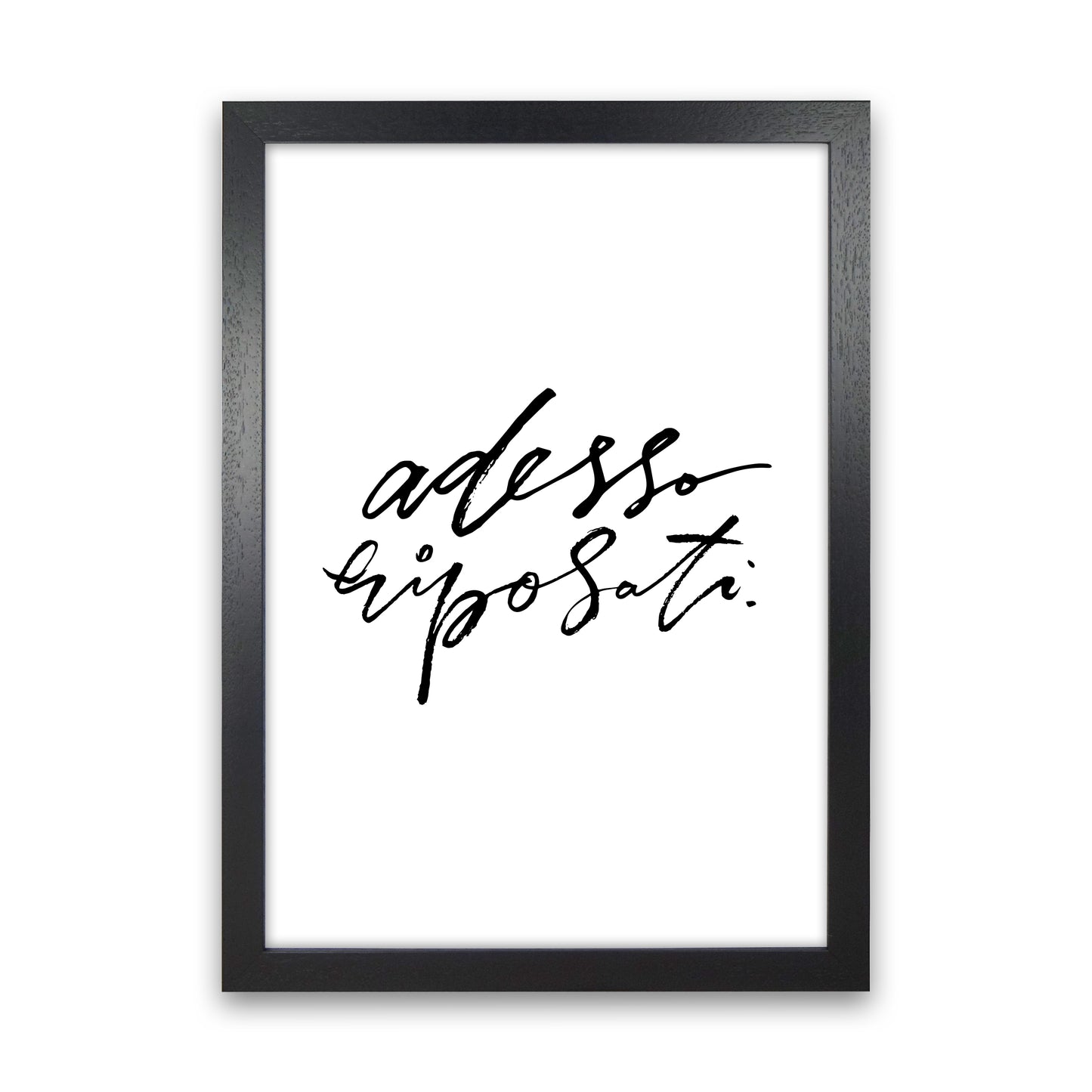 Adesso Riposati By Planeta444 Black Grain
