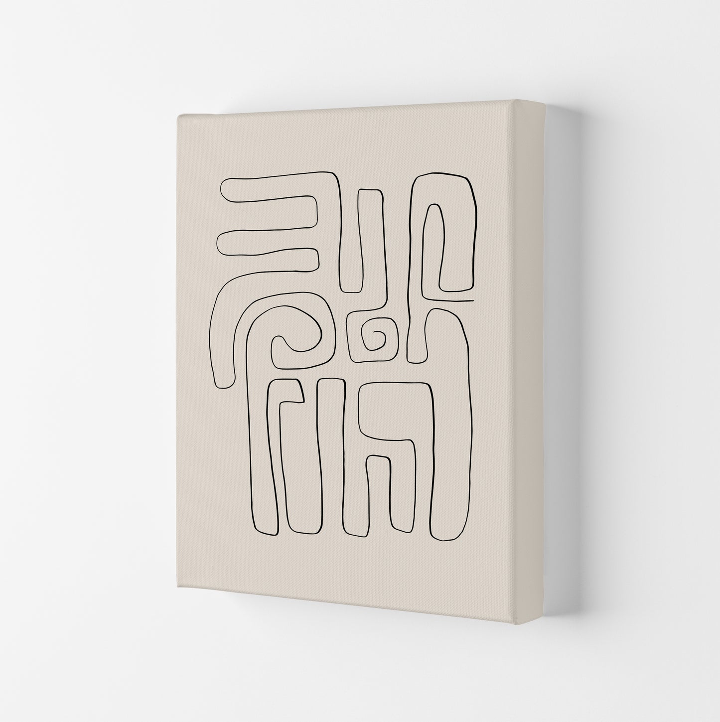 Abstract Line Doodles2 By Planeta444 Canvas
