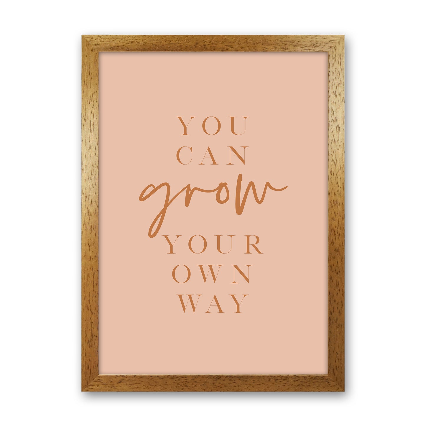 You Can Grow Your Own Way Earth Colors By Planeta444 Oak Grain