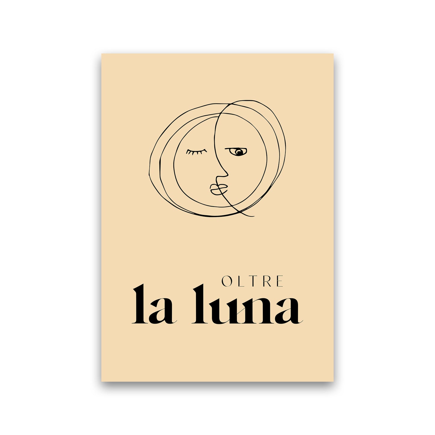 Oltre La Luna By Planeta444 Print Only