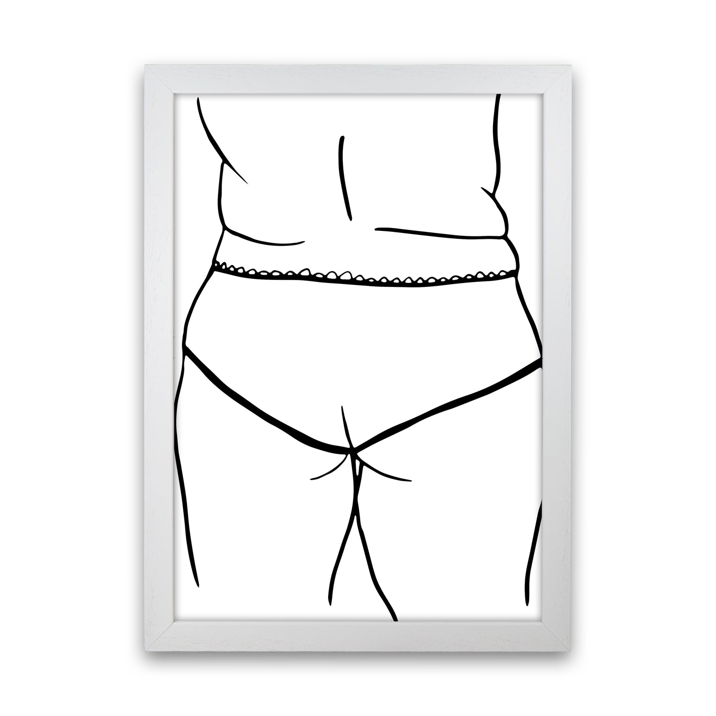 Curvy Female Back2 By Planeta444 White Grain