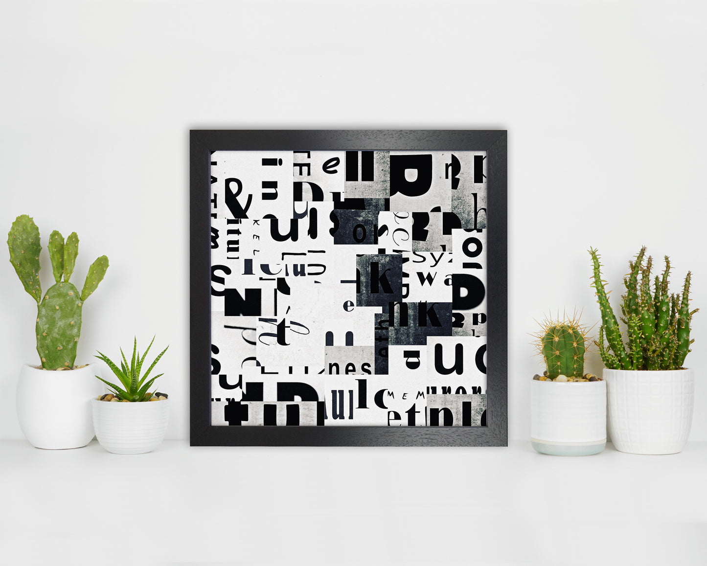 Black and White Typography Pair A Original