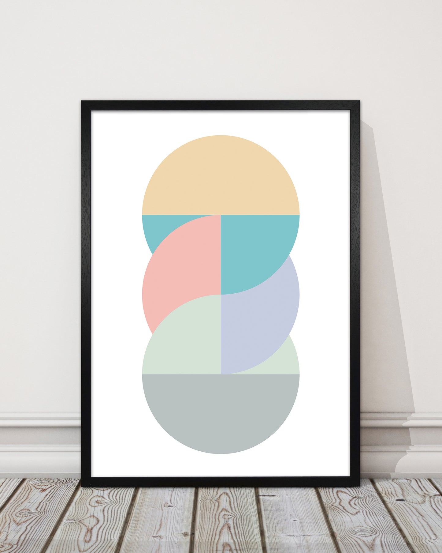 Abstract Pastel Nursery Print B