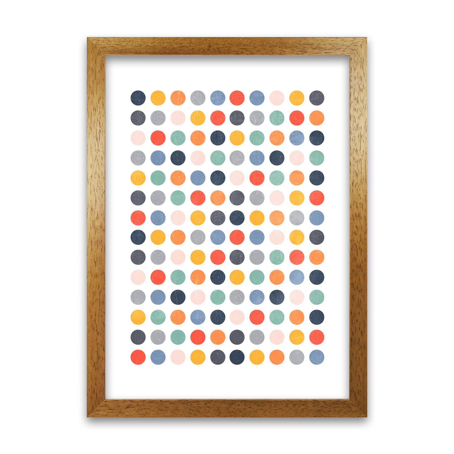 Scandinavian Dots Artwork Original