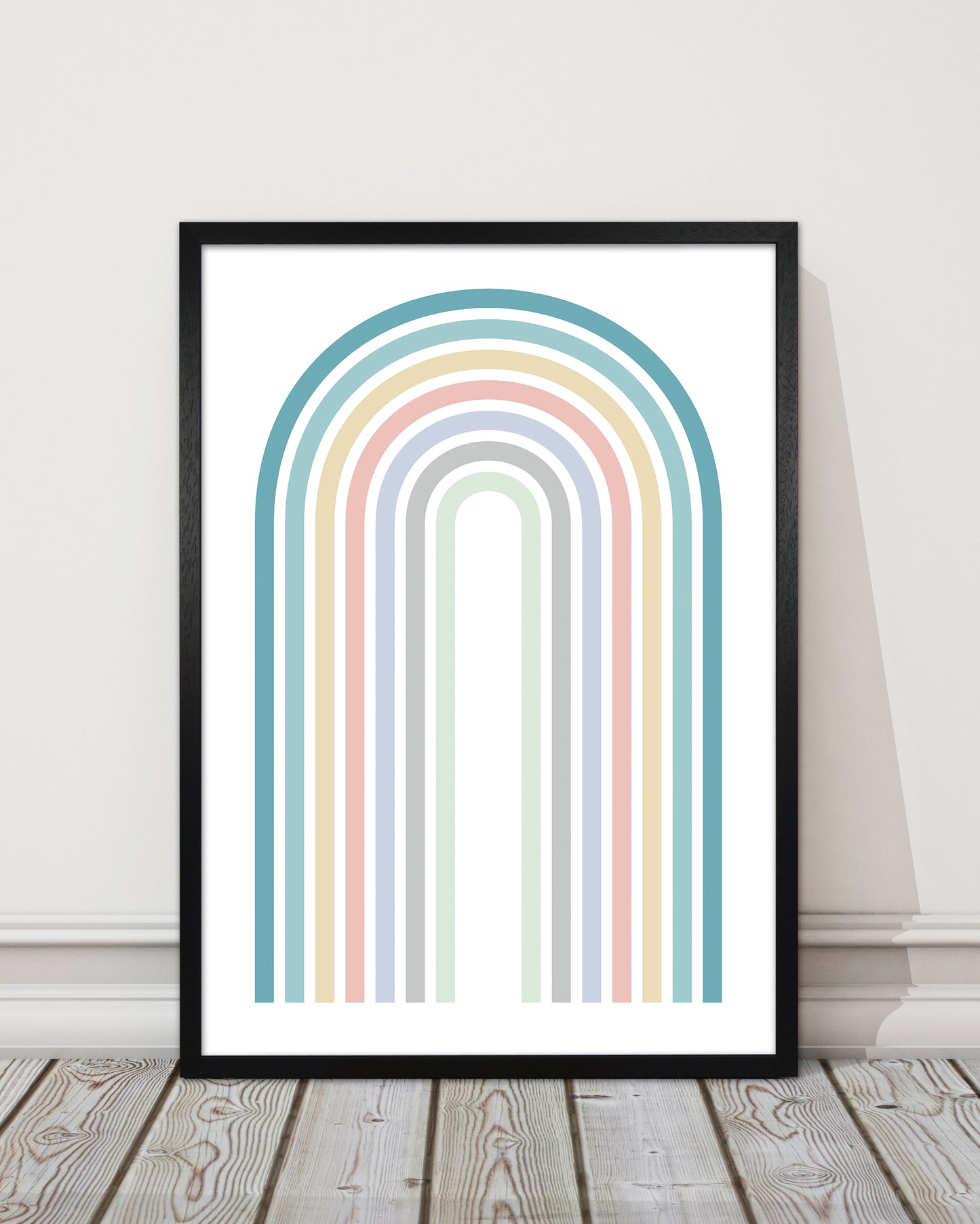Colorful Rainbow Print Original