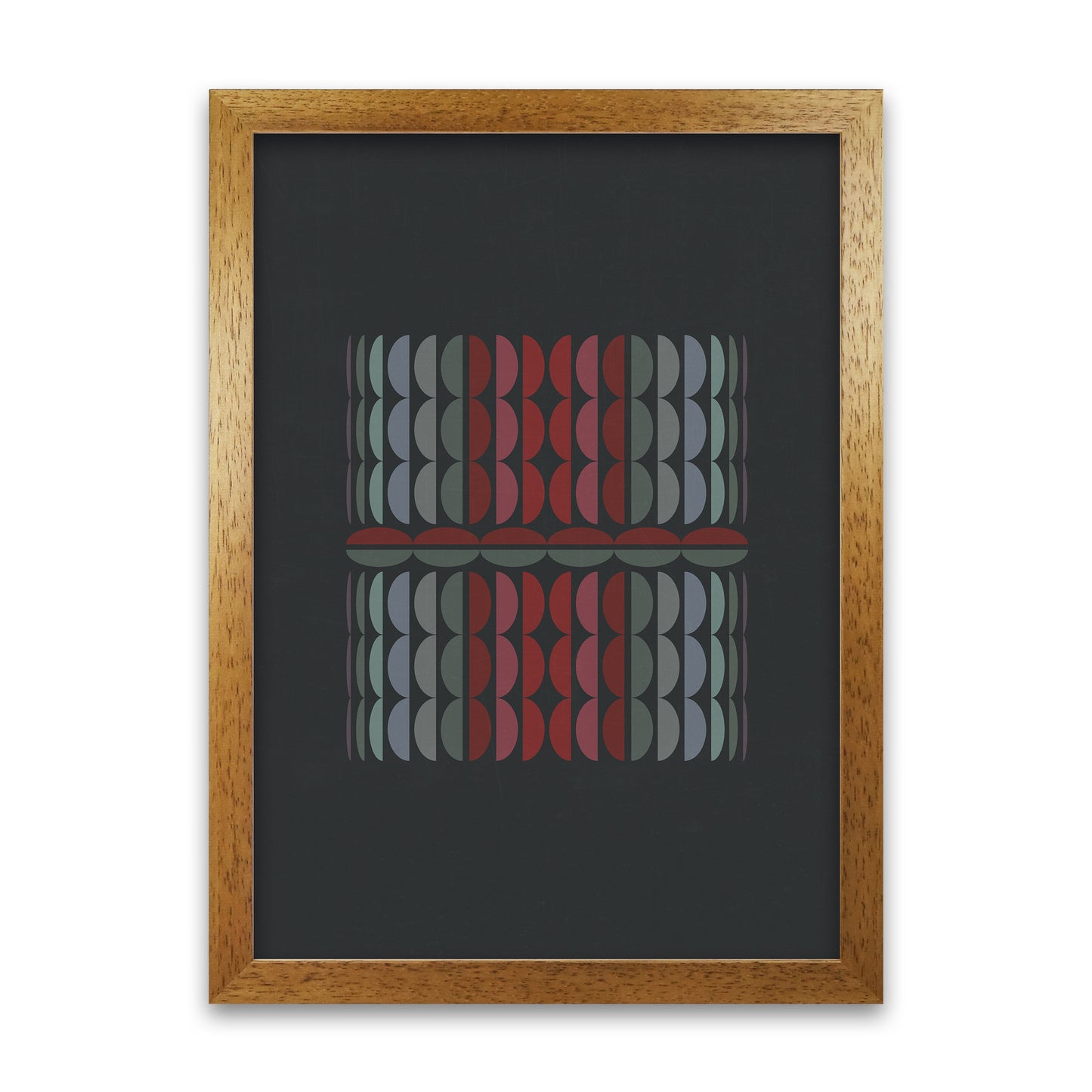 Abstract Shapes on Grey Original