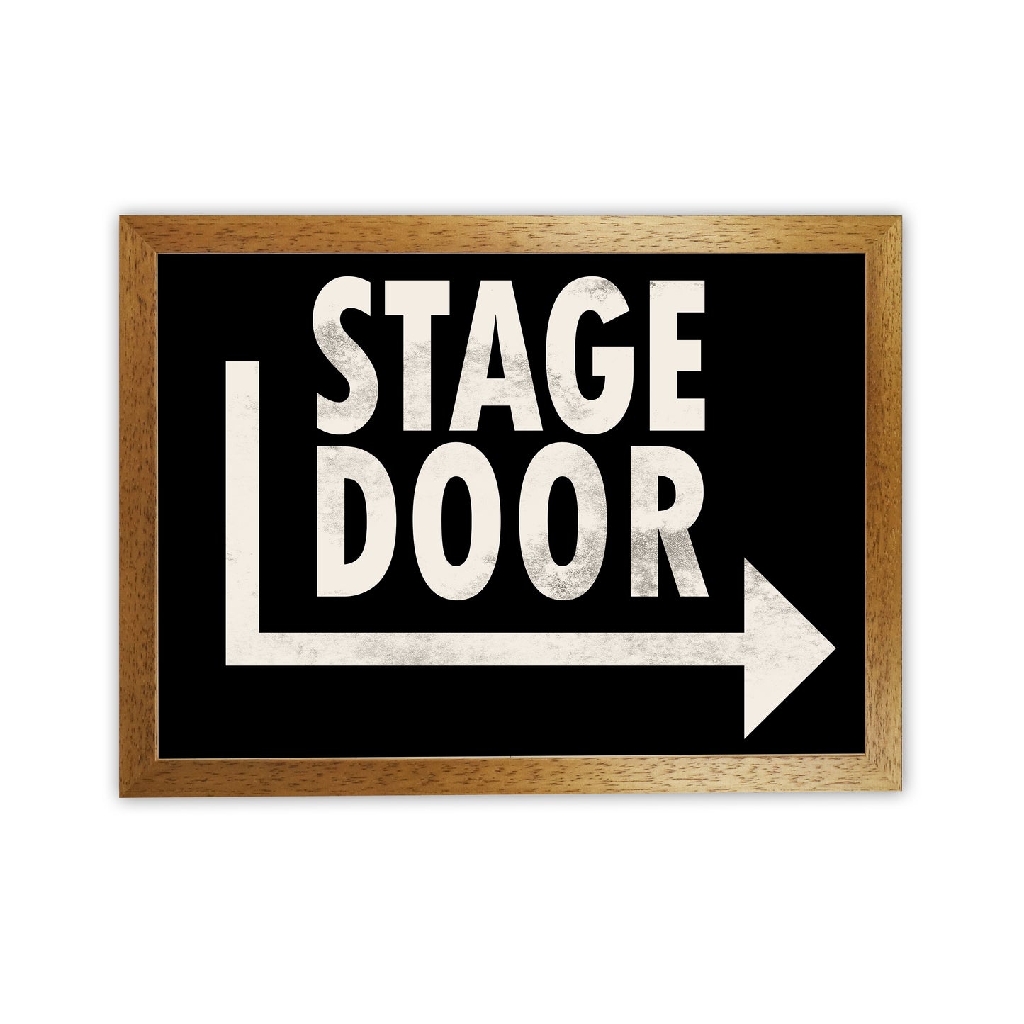 Stage Door Horizontal Wall Art