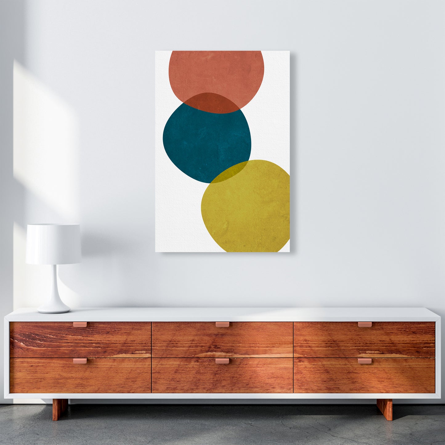 Abstract Shapes Prints A A1 Canvas