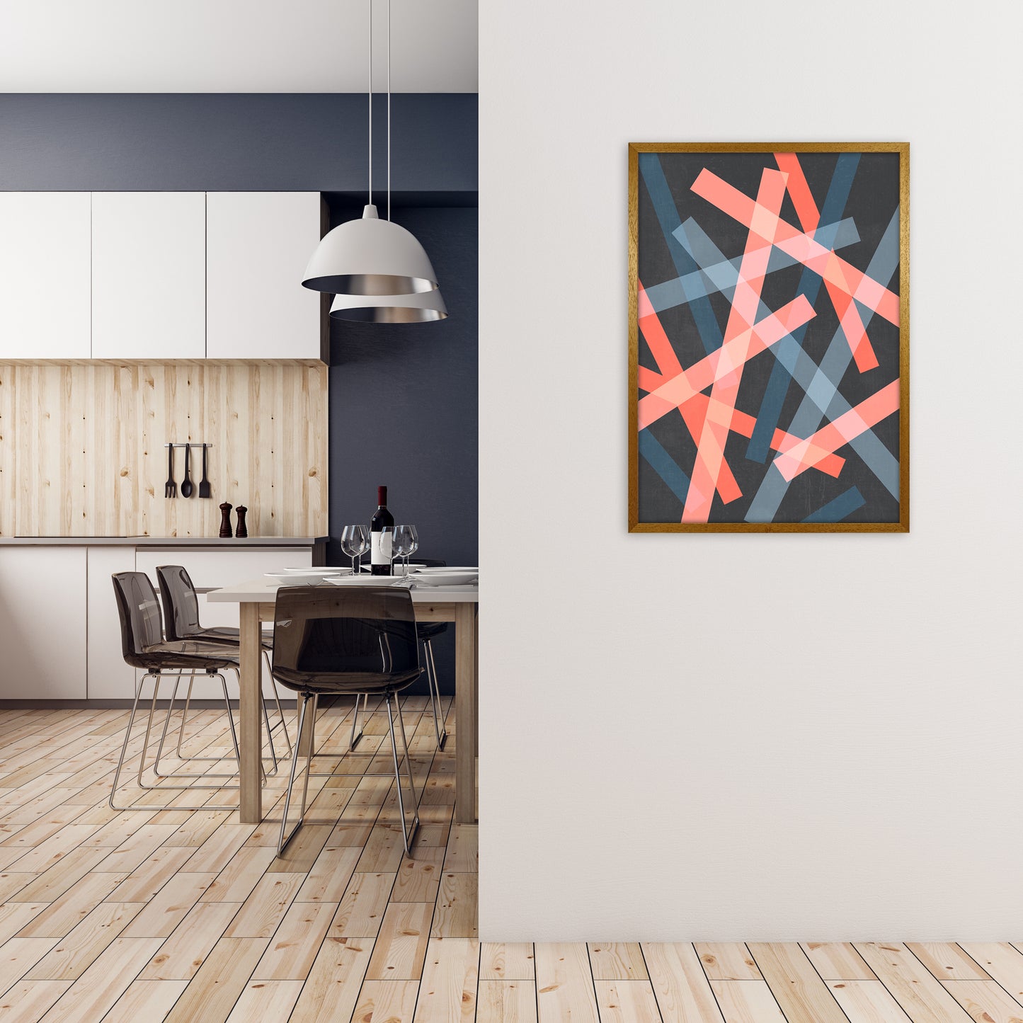 Abstract Colourful Print B A1 Print Only