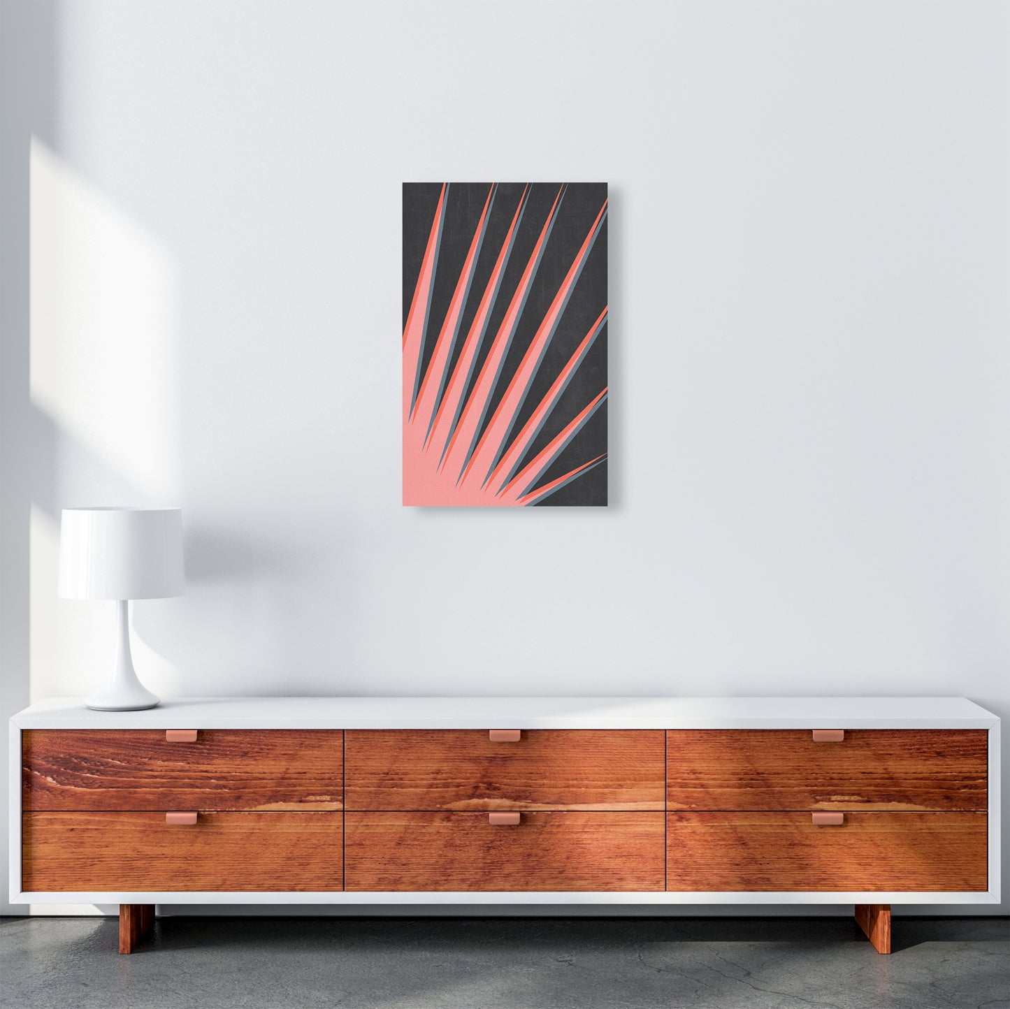 Abstract Colourful Print A A3 Canvas