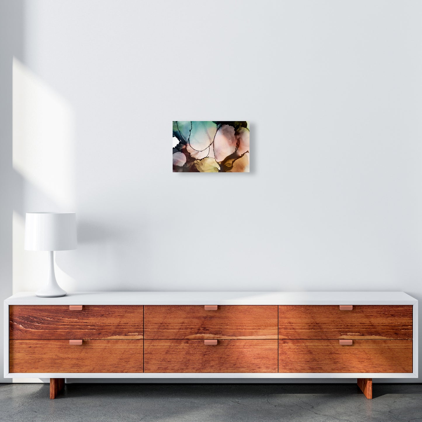 Watercolor Multicolor Original A4 Canvas