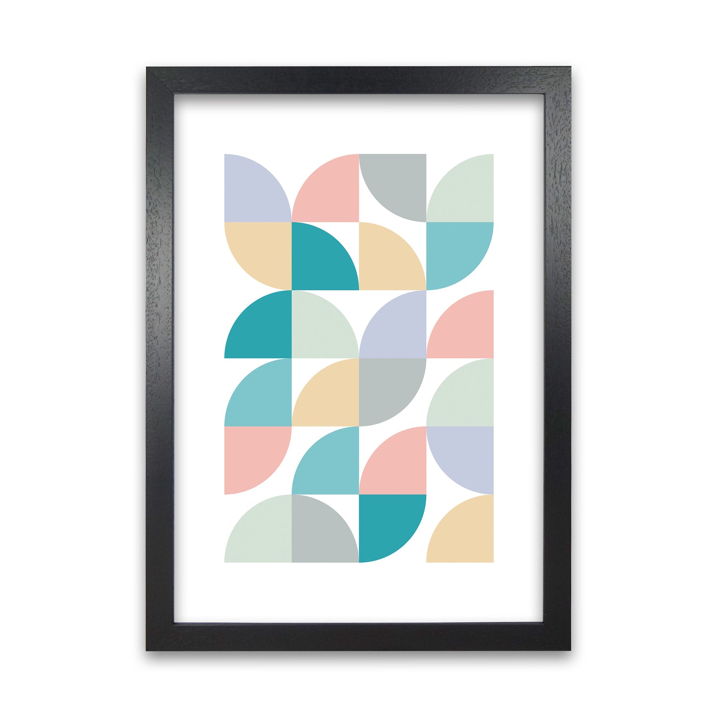 Pastel Nursery Prints Original B Black Grain