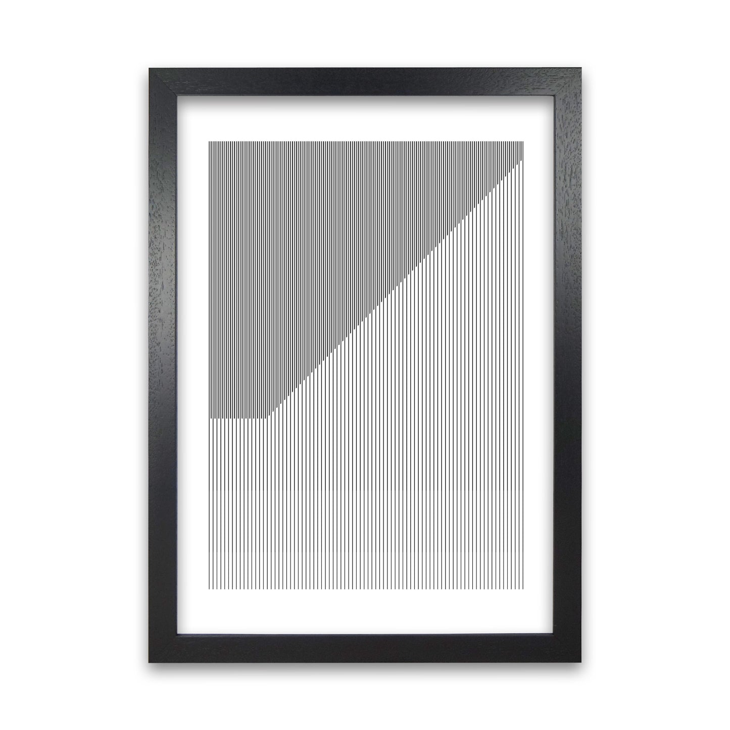 Simple Black and White Bauhaus Black Grain