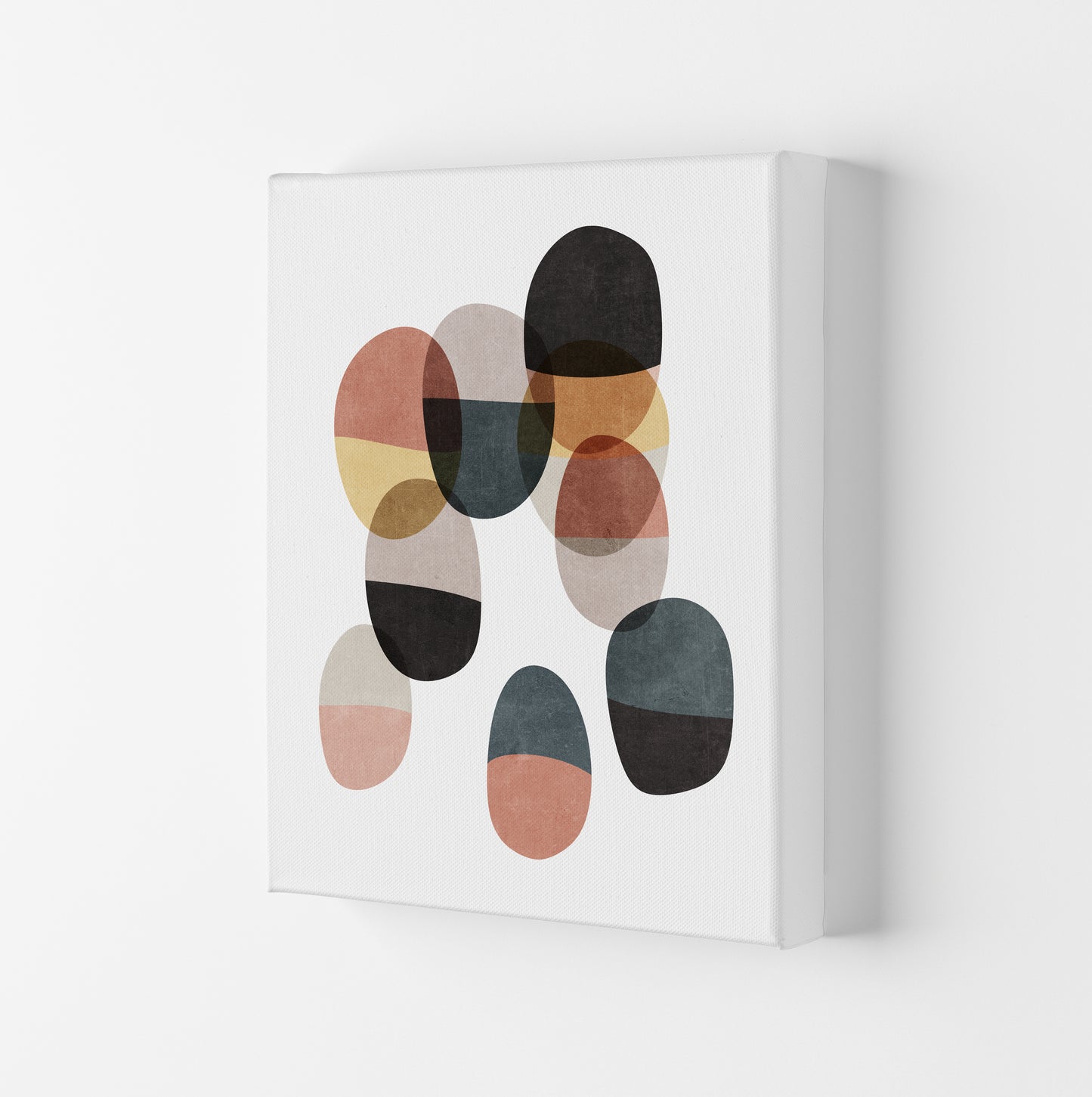 Abstract Shapes Art Original Canvas