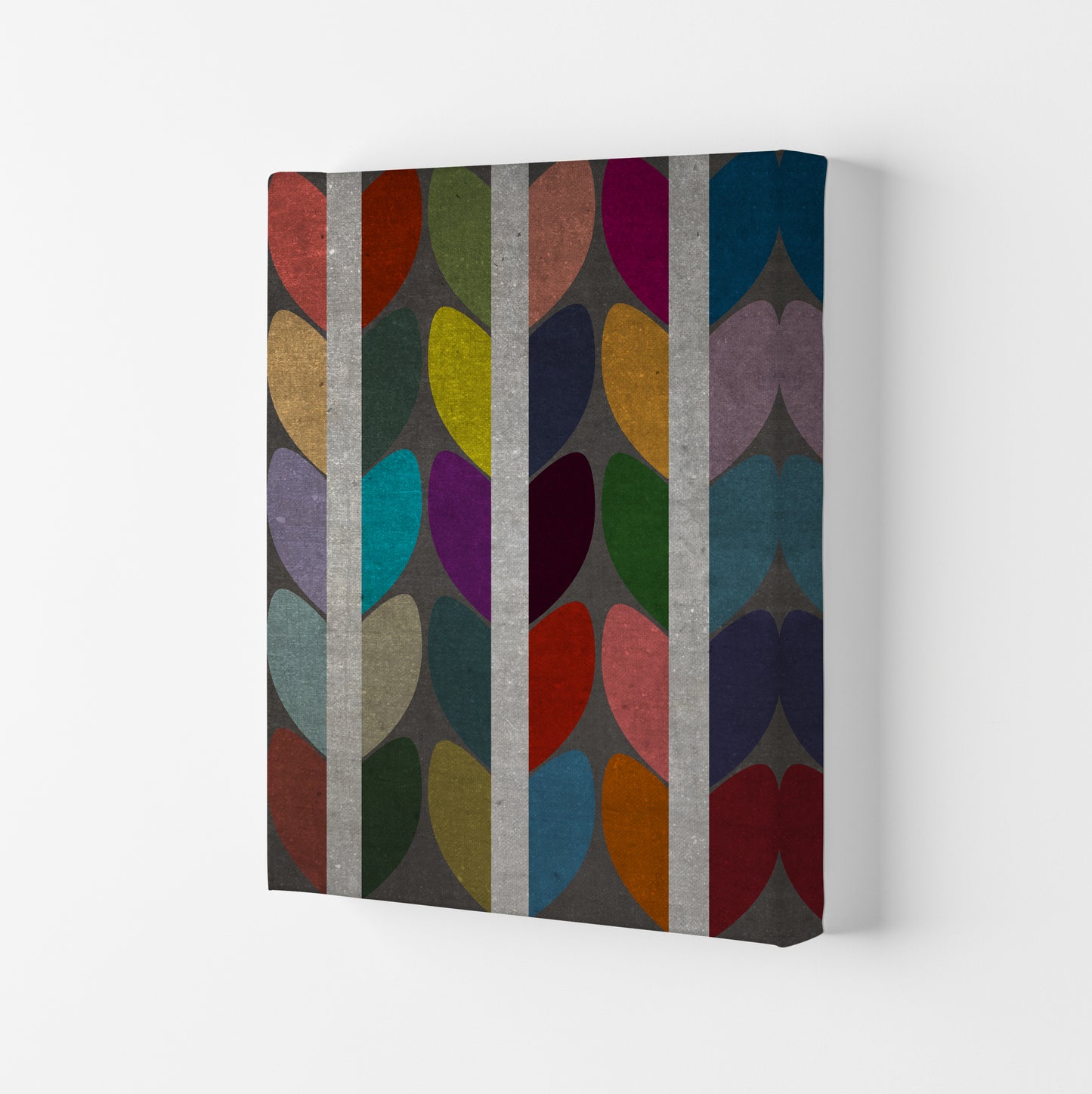 Scandinavian Wall Art Dark Original Canvas
