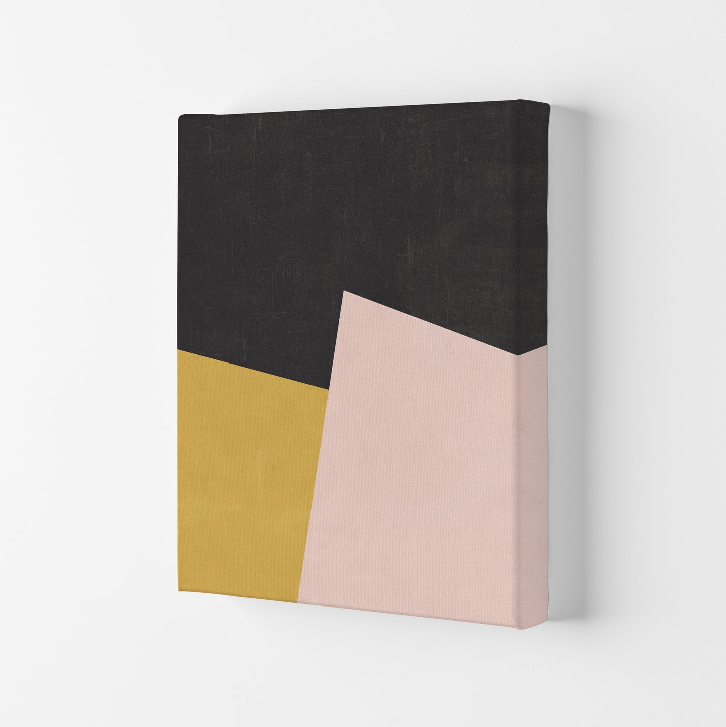 Colour Block Art Print B Canvas