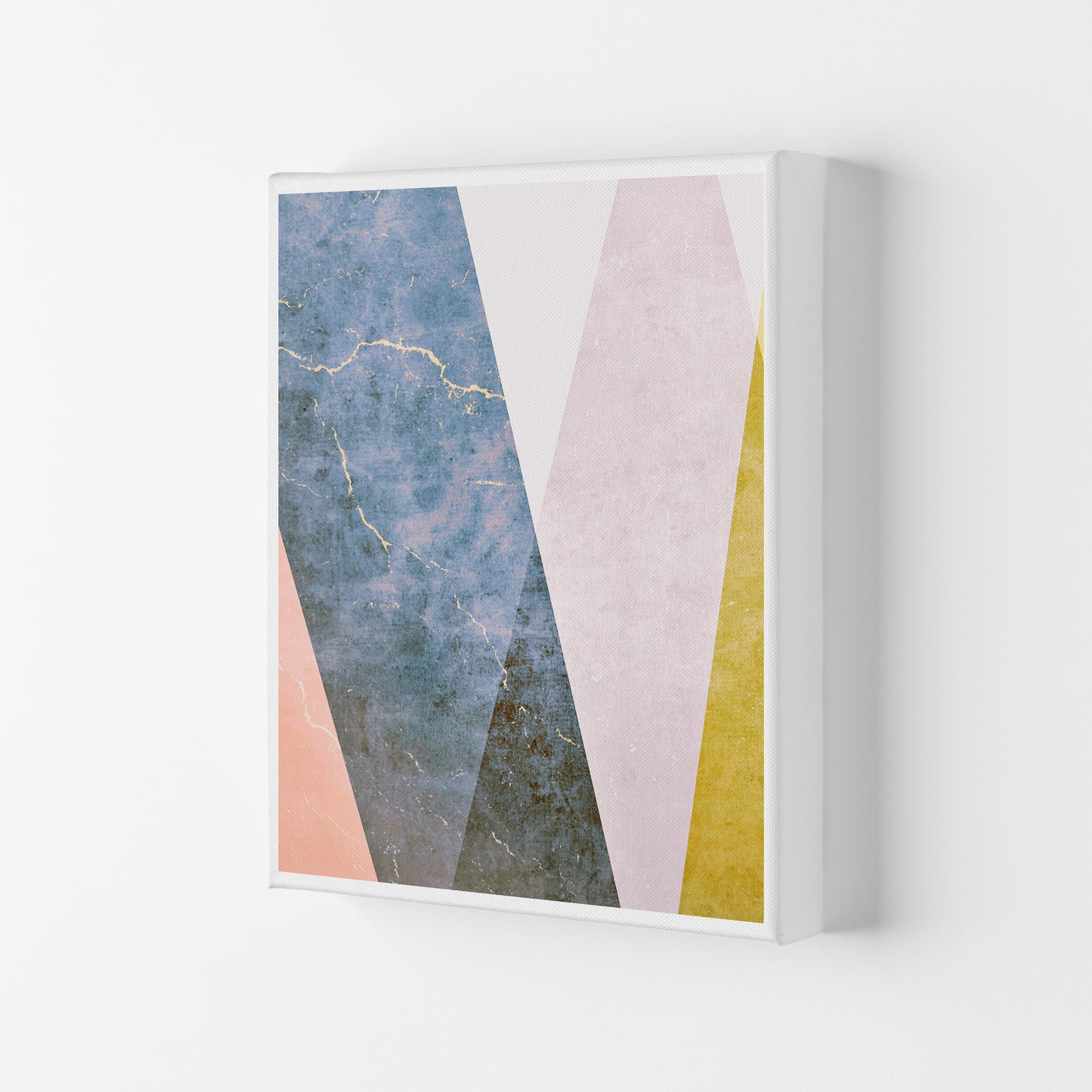 Grunge Colour Print A Canvas