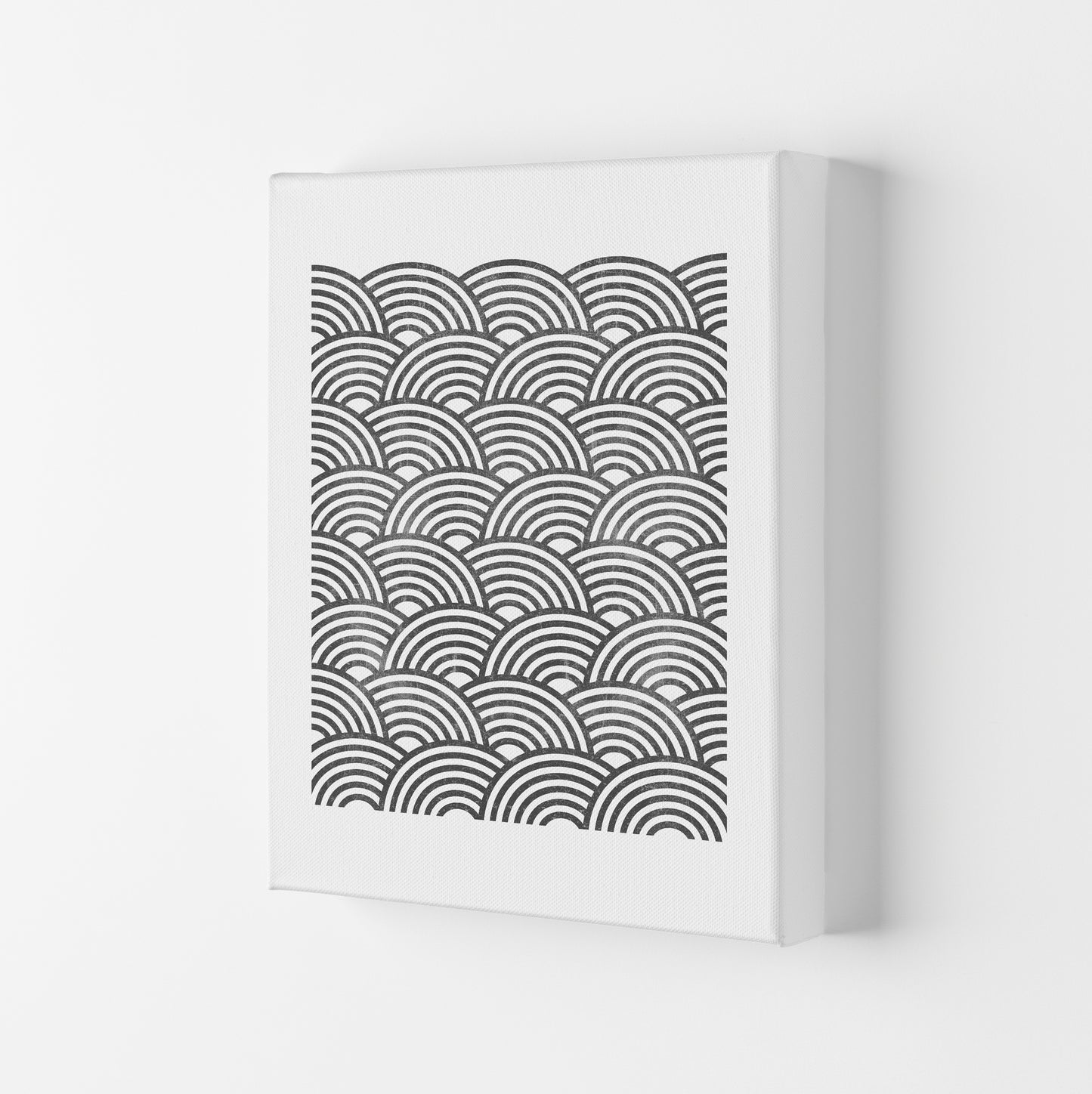 Art Deco Grunge Original Canvas
