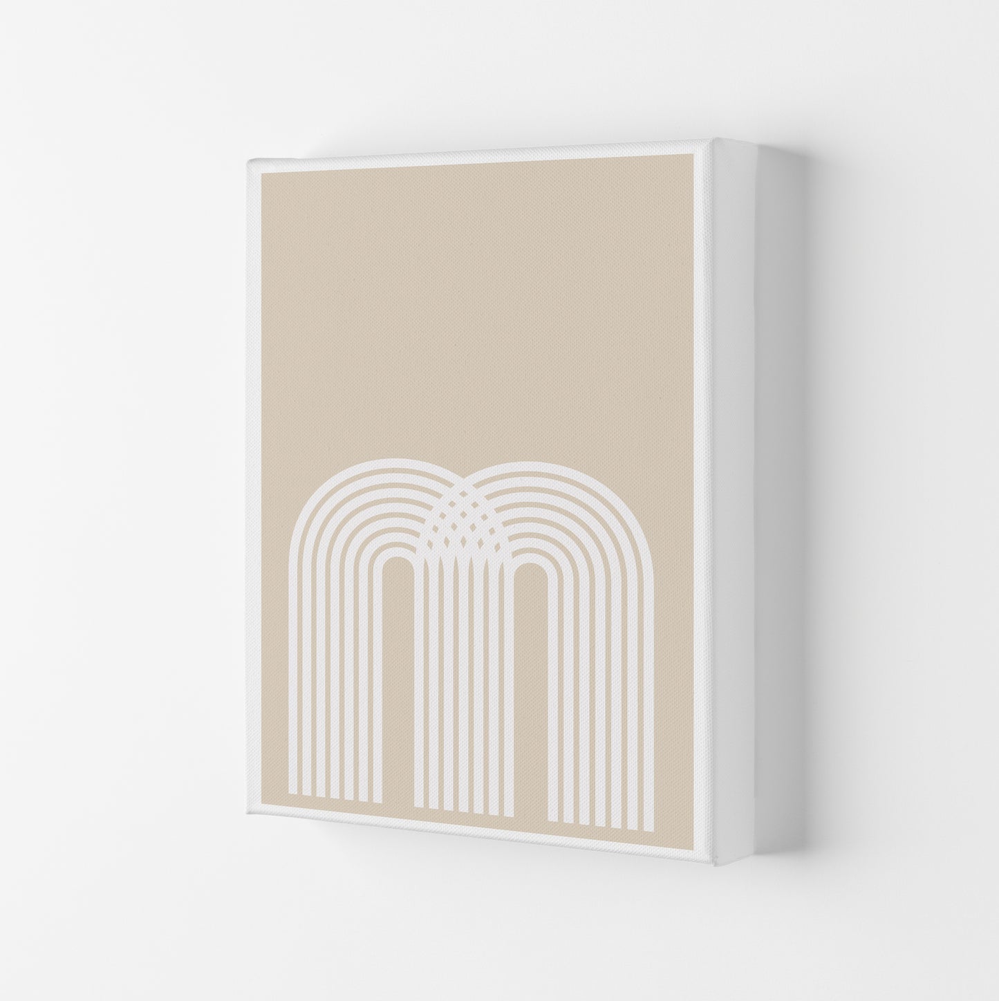 Art Deco Neutral Original Canvas