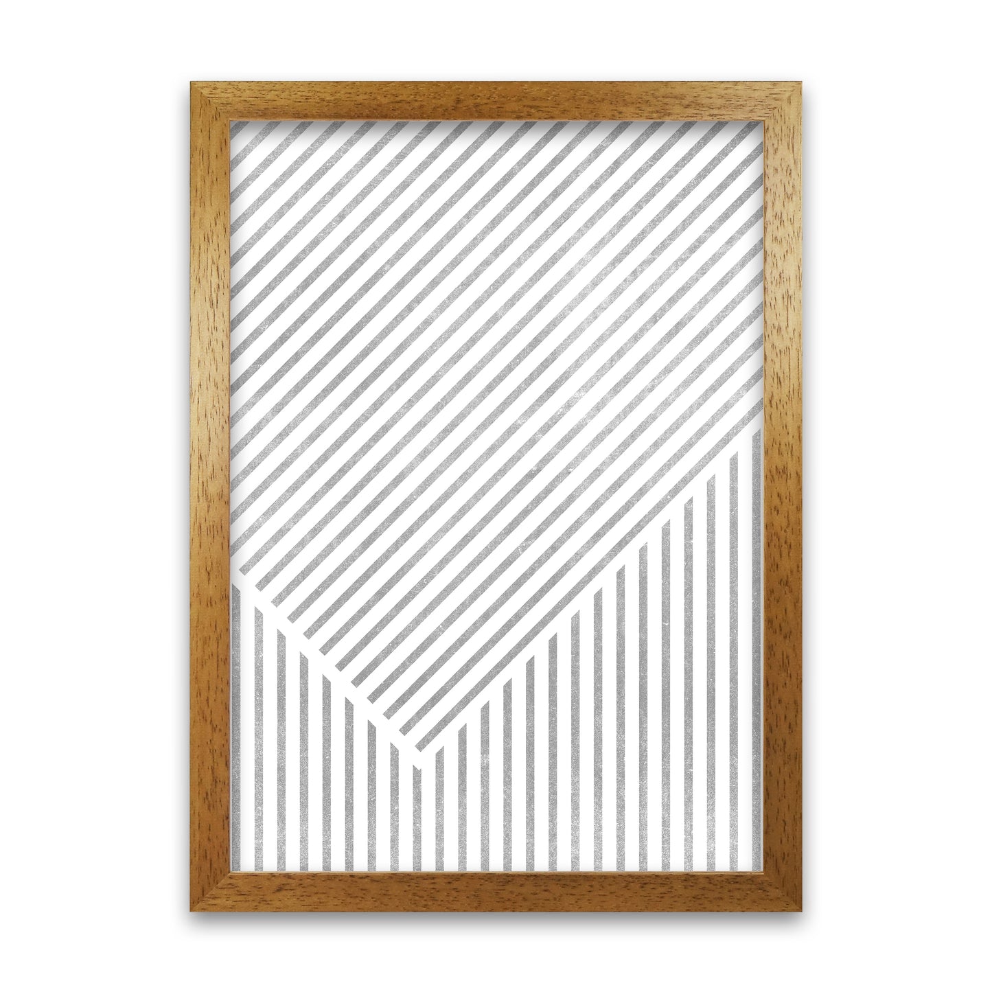 Mid Century Texture Lines A Oak Grain