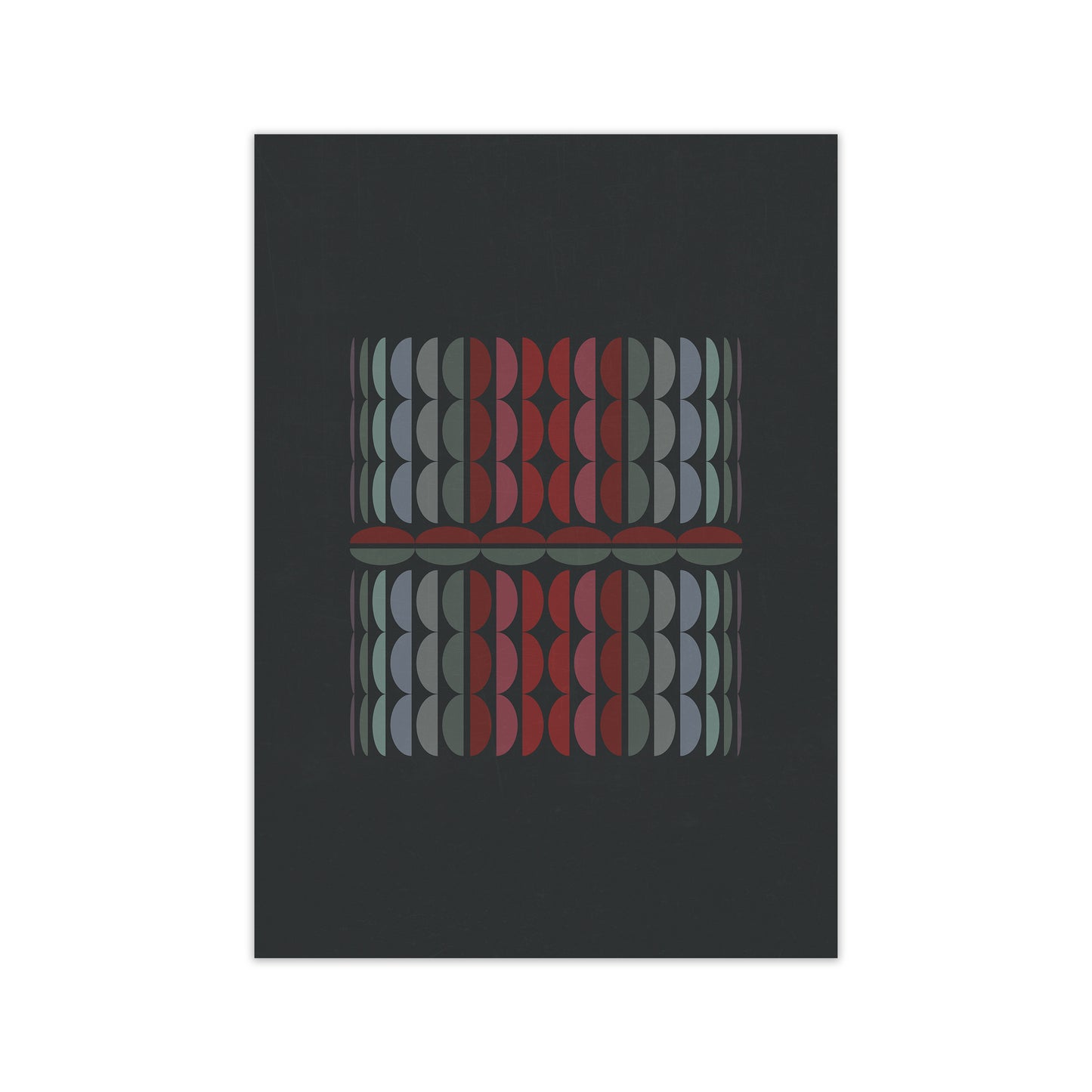 Abstract Shapes on Grey Original Print Only