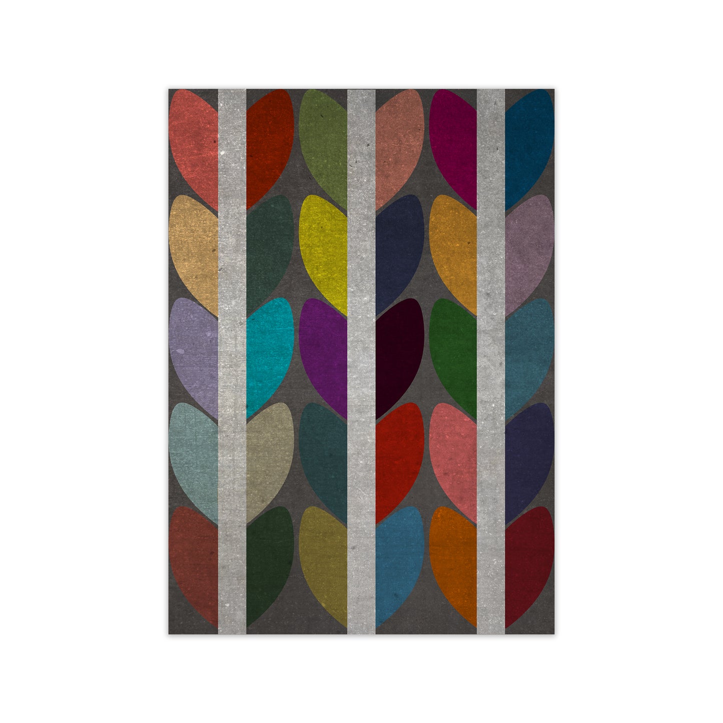 Scandinavian Wall Art Dark Original Print Only
