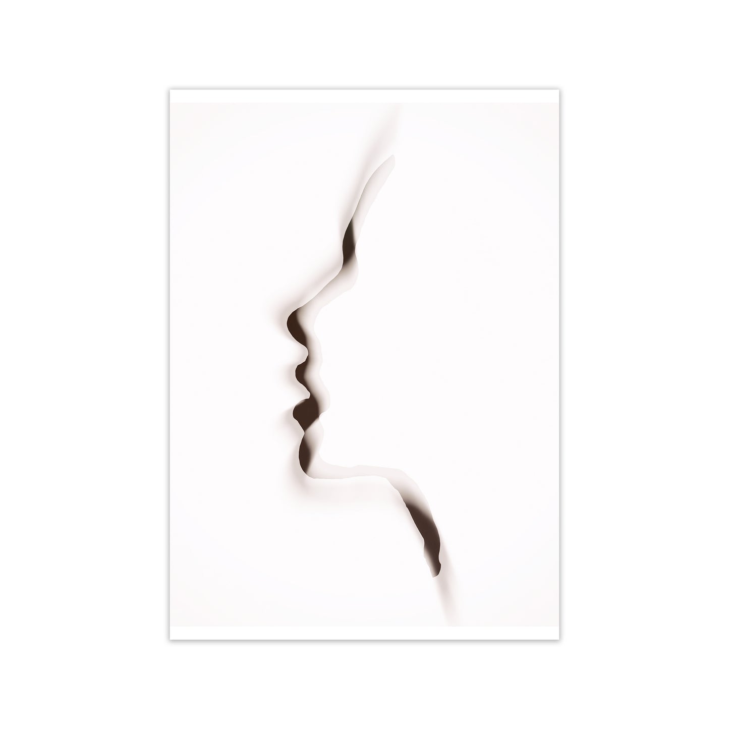 Female Profile Original Print Only