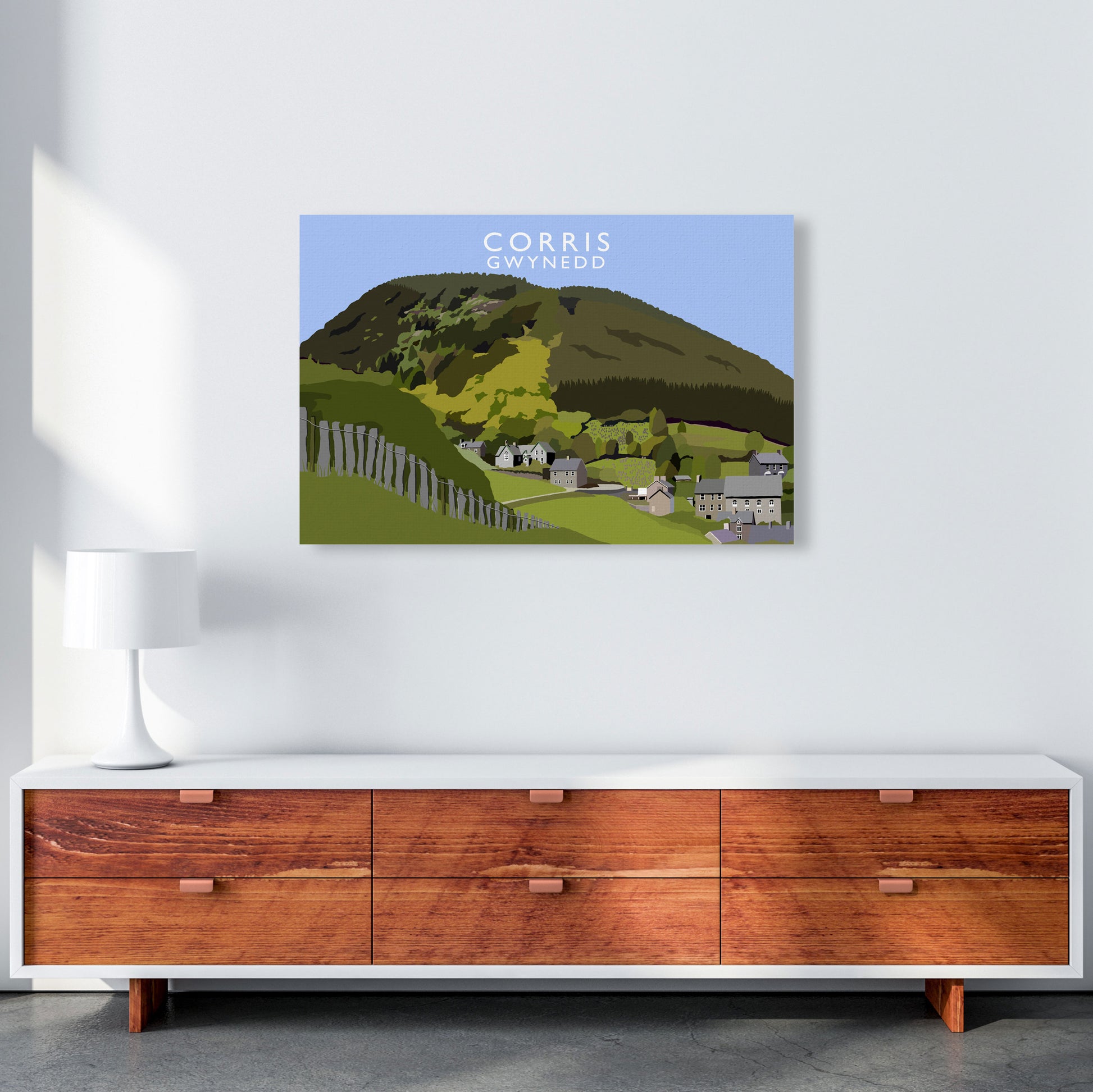 Corris by Richard O'Neill A1 Canvas