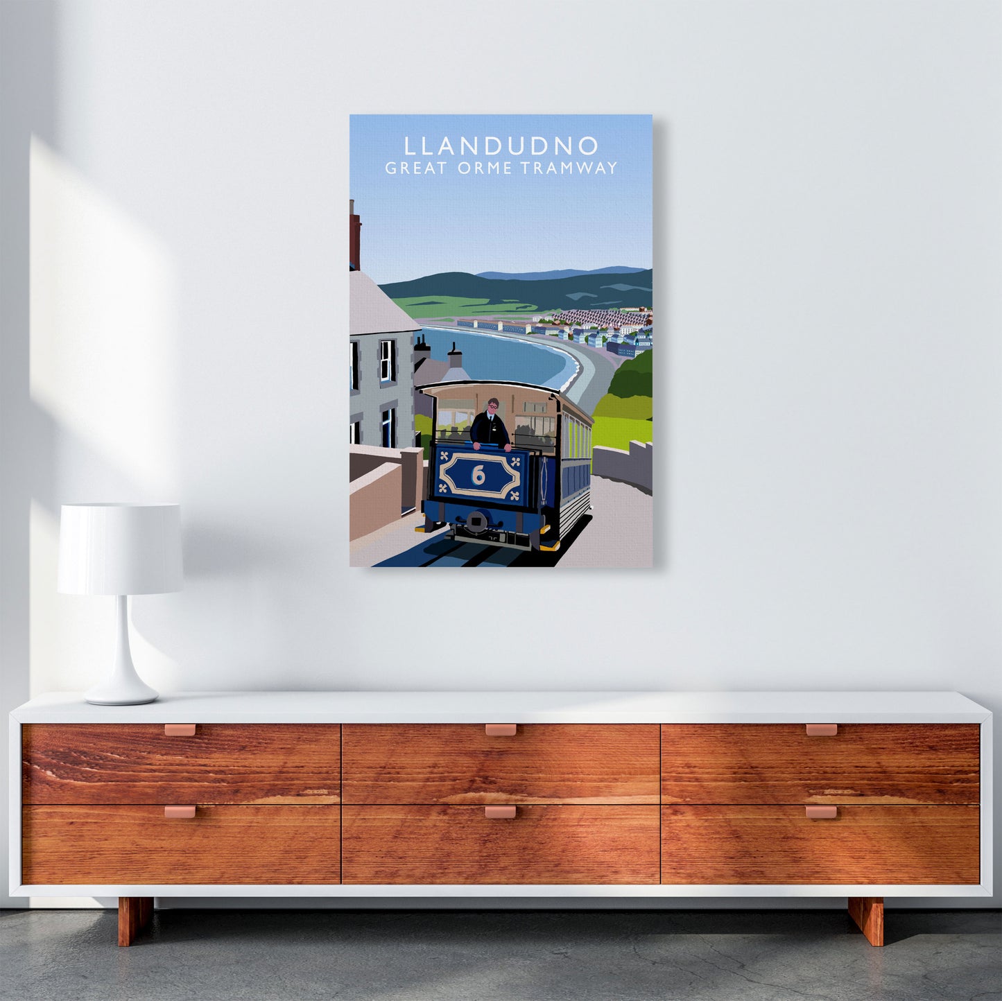Llandudno by Richard O'Neill A1 Canvas