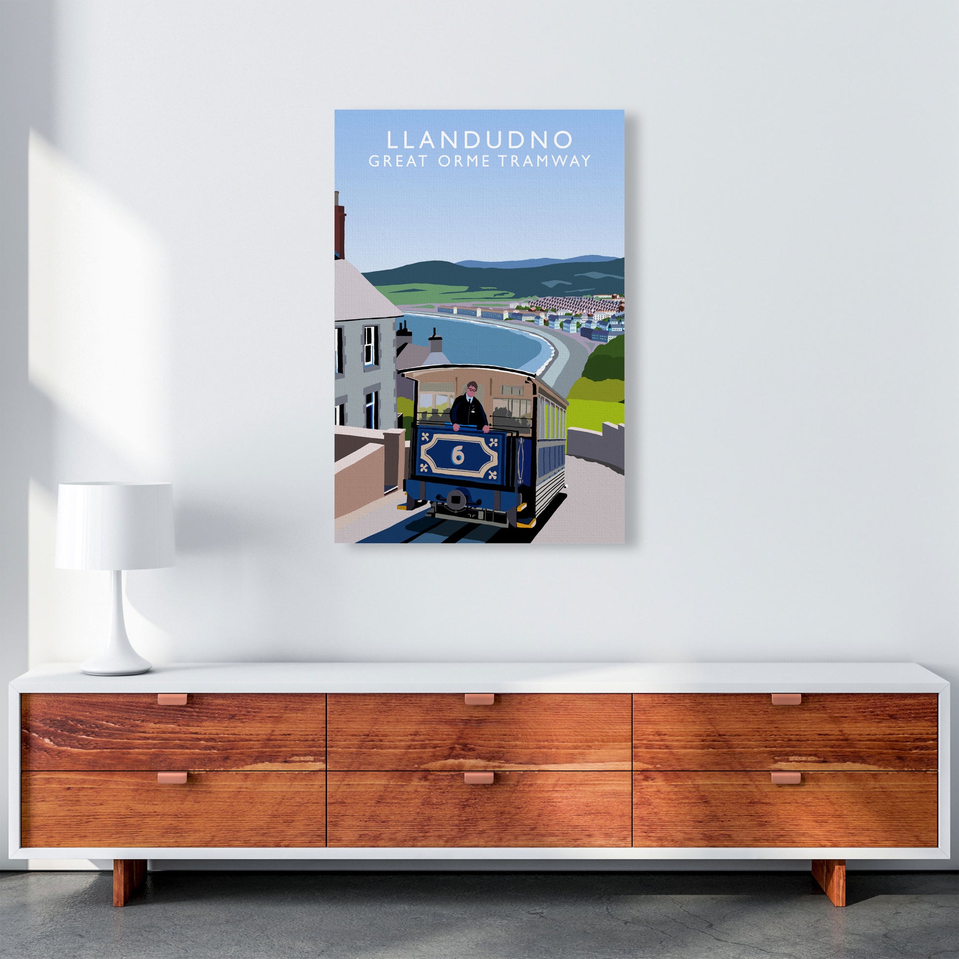 Llandudno by Richard O'Neill A1 Canvas