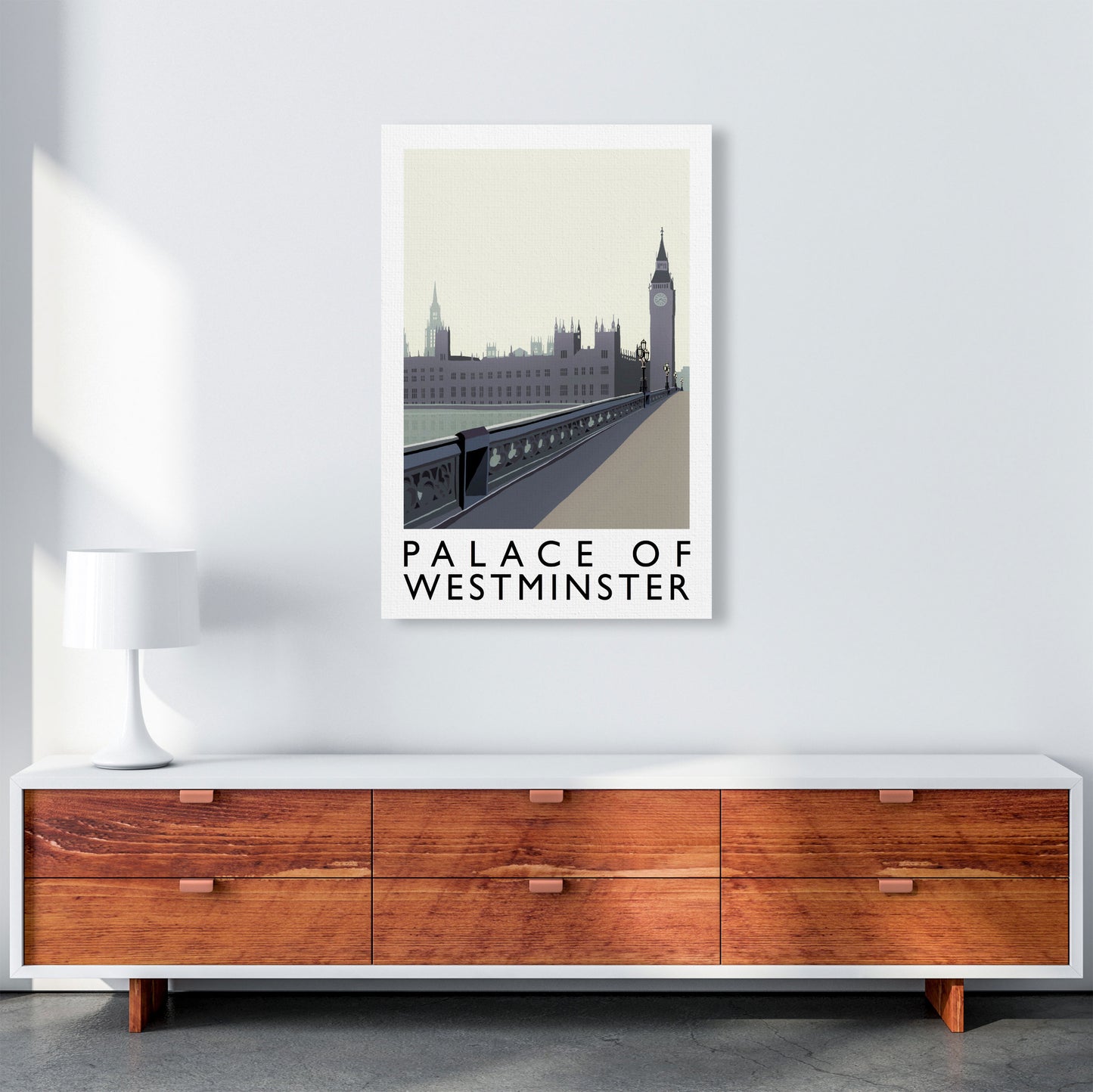 Palace Of Westminster by Richard O'Neill A1 Canvas