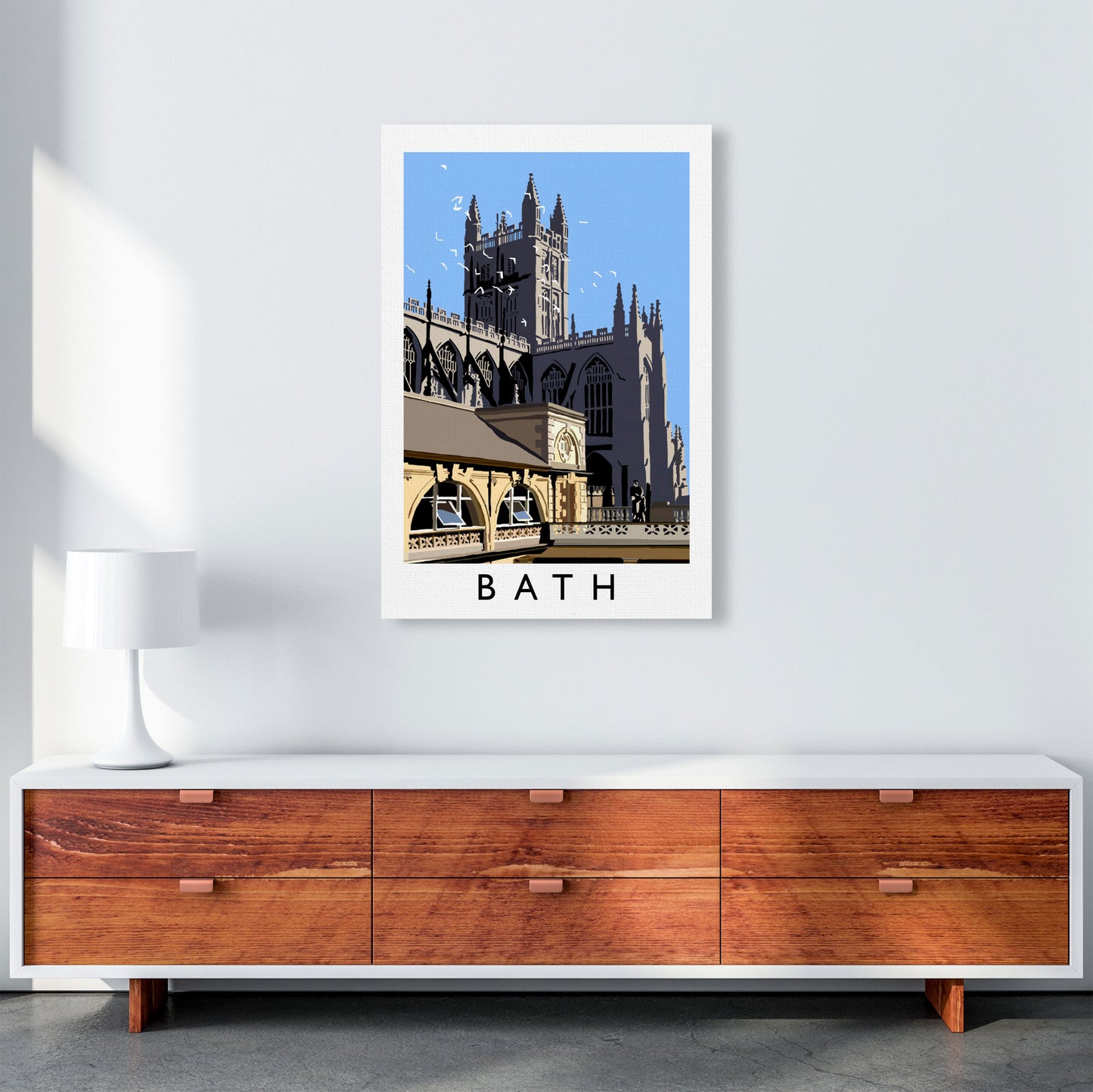Bath by Richard O'Neill A1 Canvas