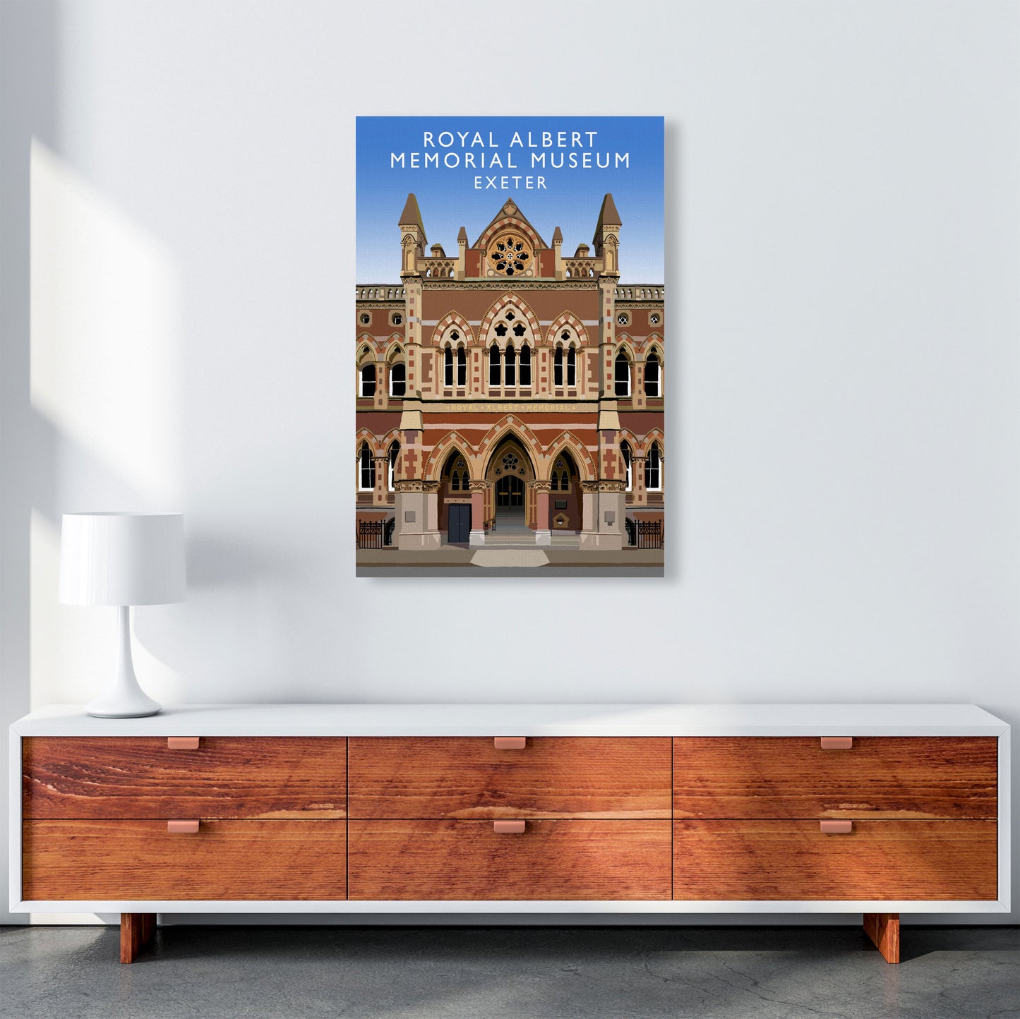 Albert Memorial Museum by Richard O'Neill A1 Canvas