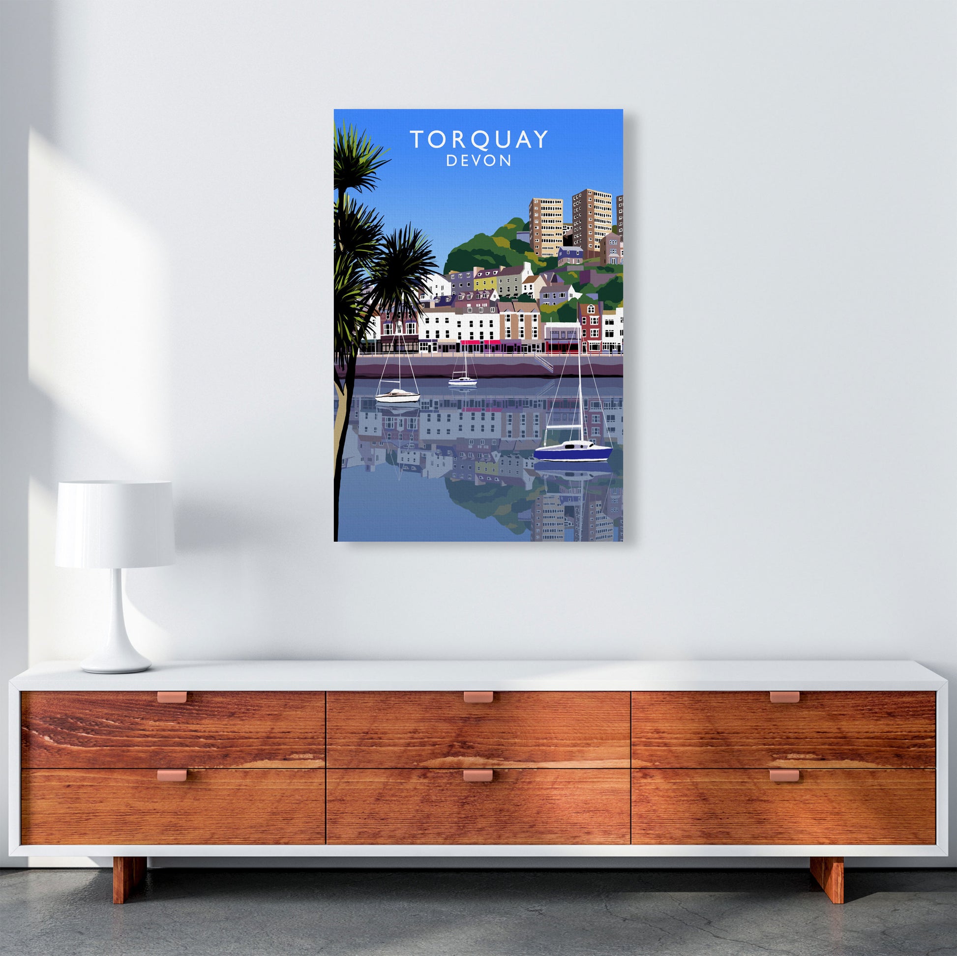 Torquay by Richard O'Neill A1 Canvas
