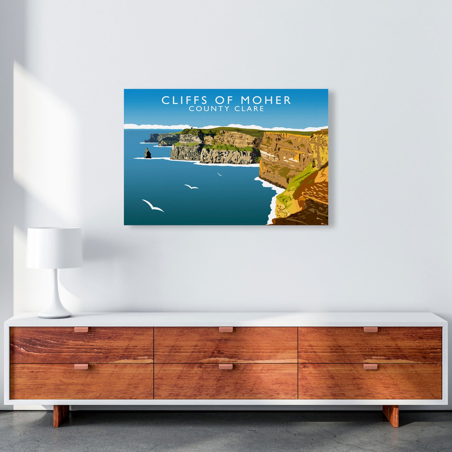 Cliffs Of Moher by Richard O'Neill A1 Canvas