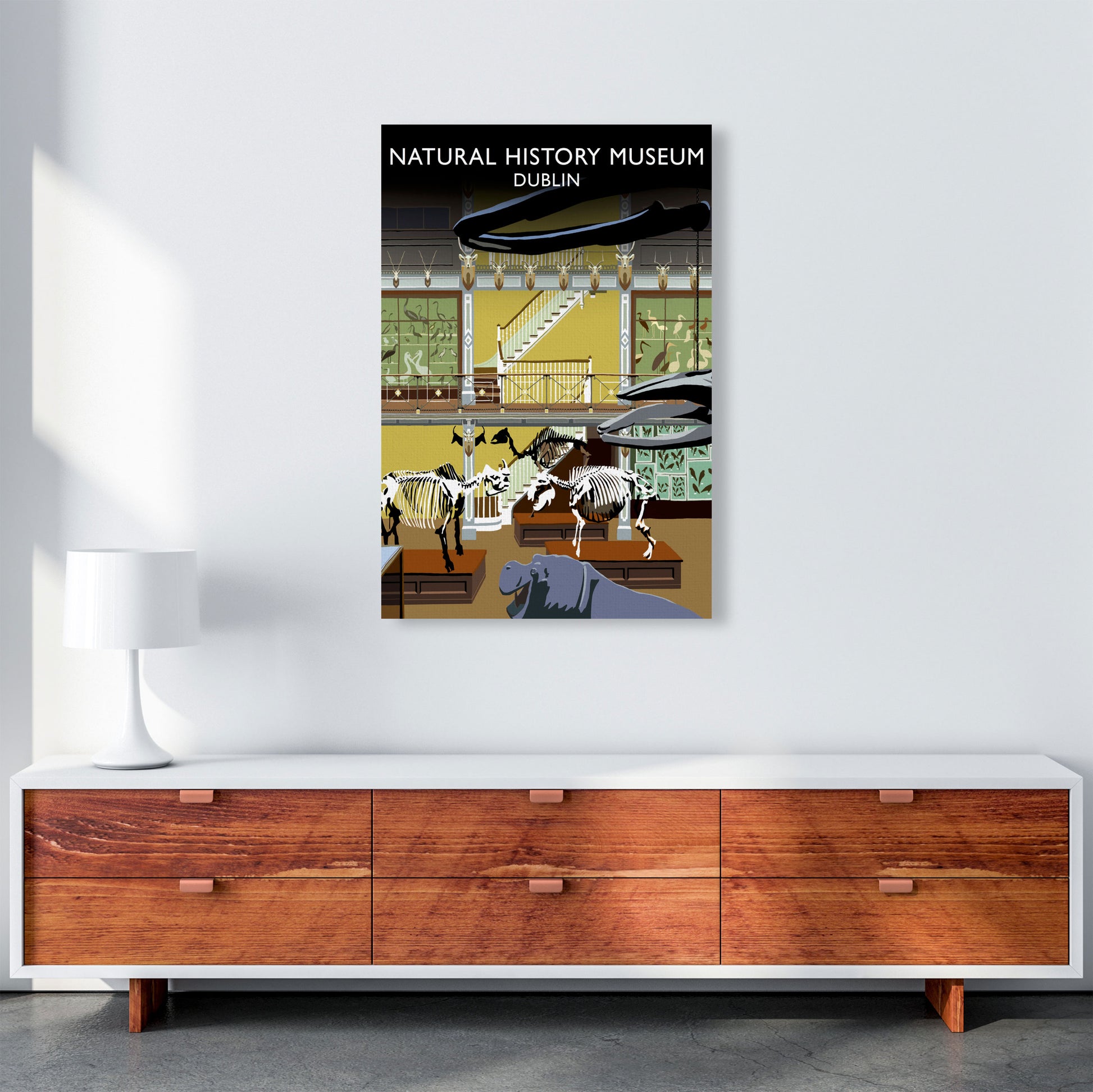 Natural History Musuem by Richard O'Neill A1 Canvas